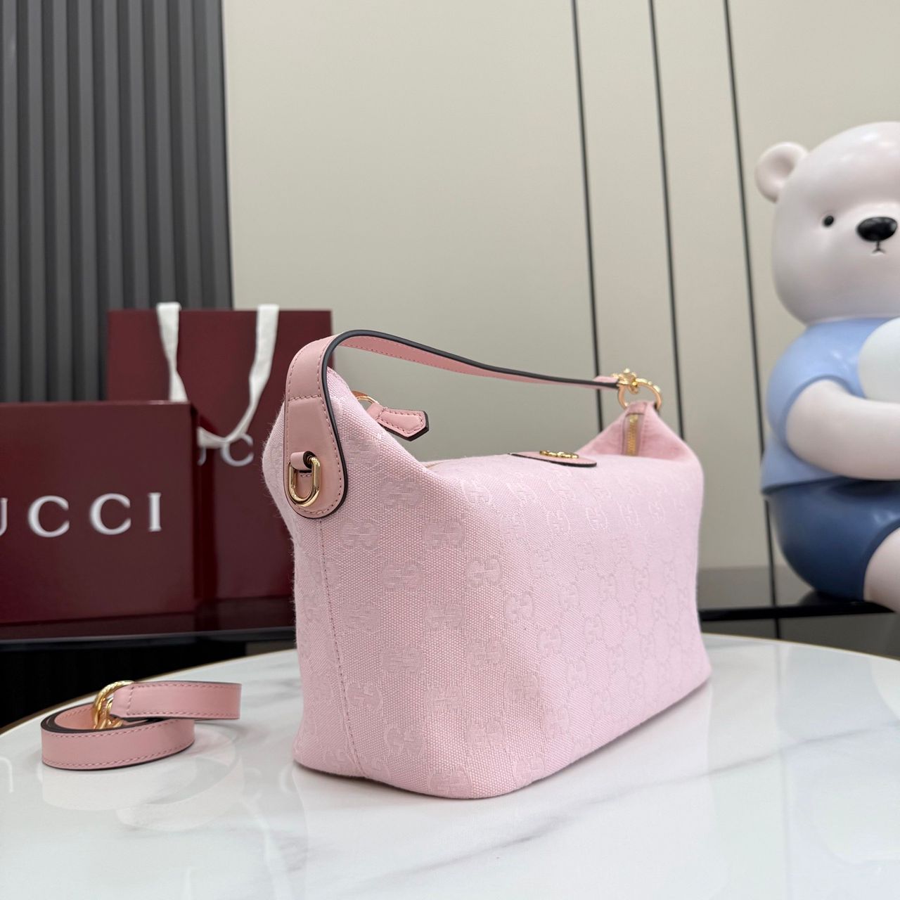Gucci Vanity Mini and medium top handle bag