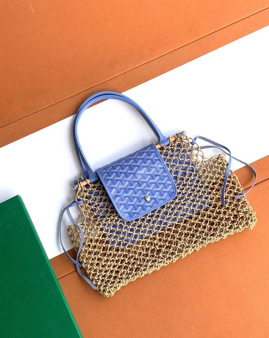Goyard Aligre Bag Raffia Net