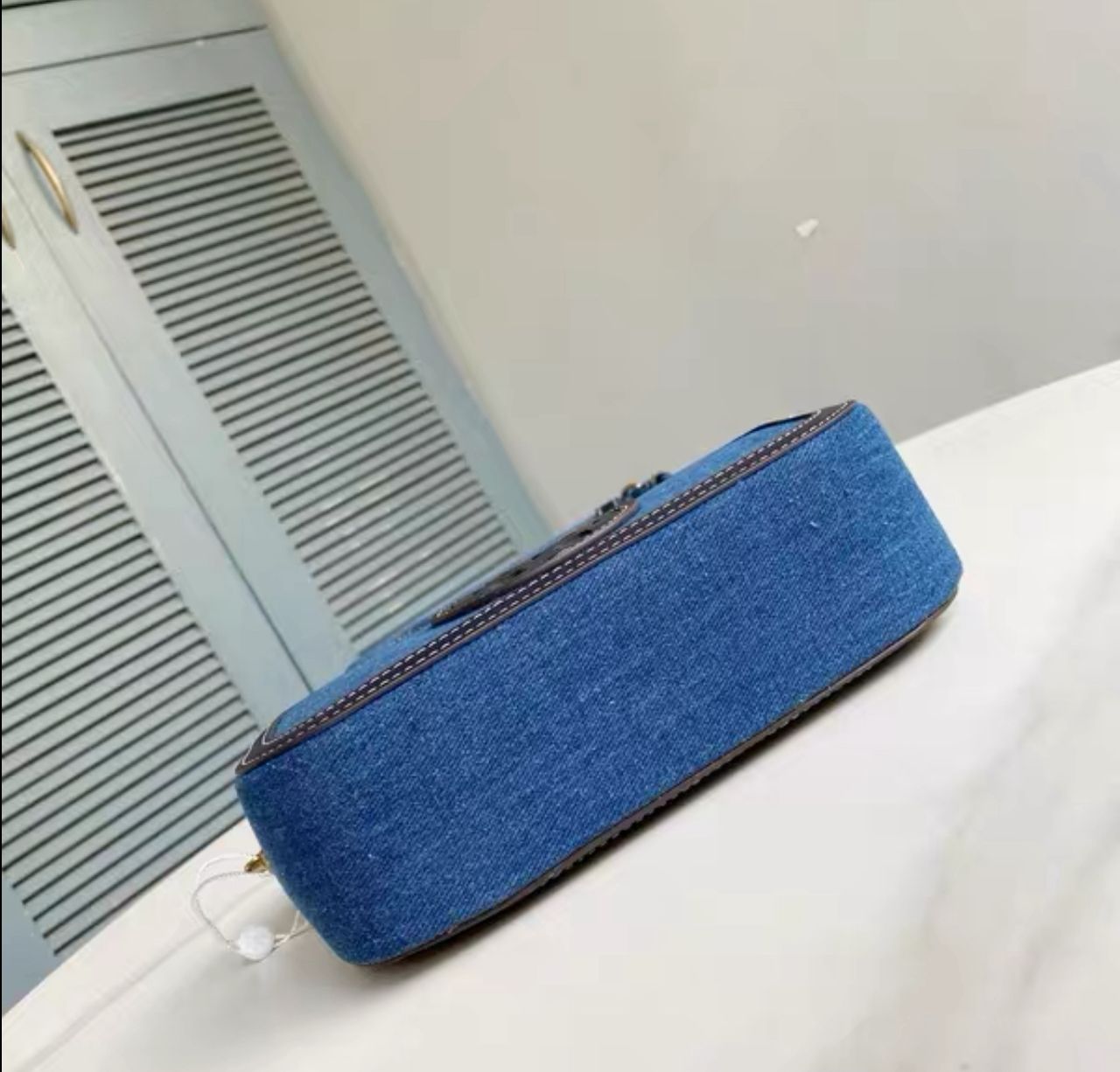 Tory Burch MINI MILLER DENIM CROSSBODY BAG