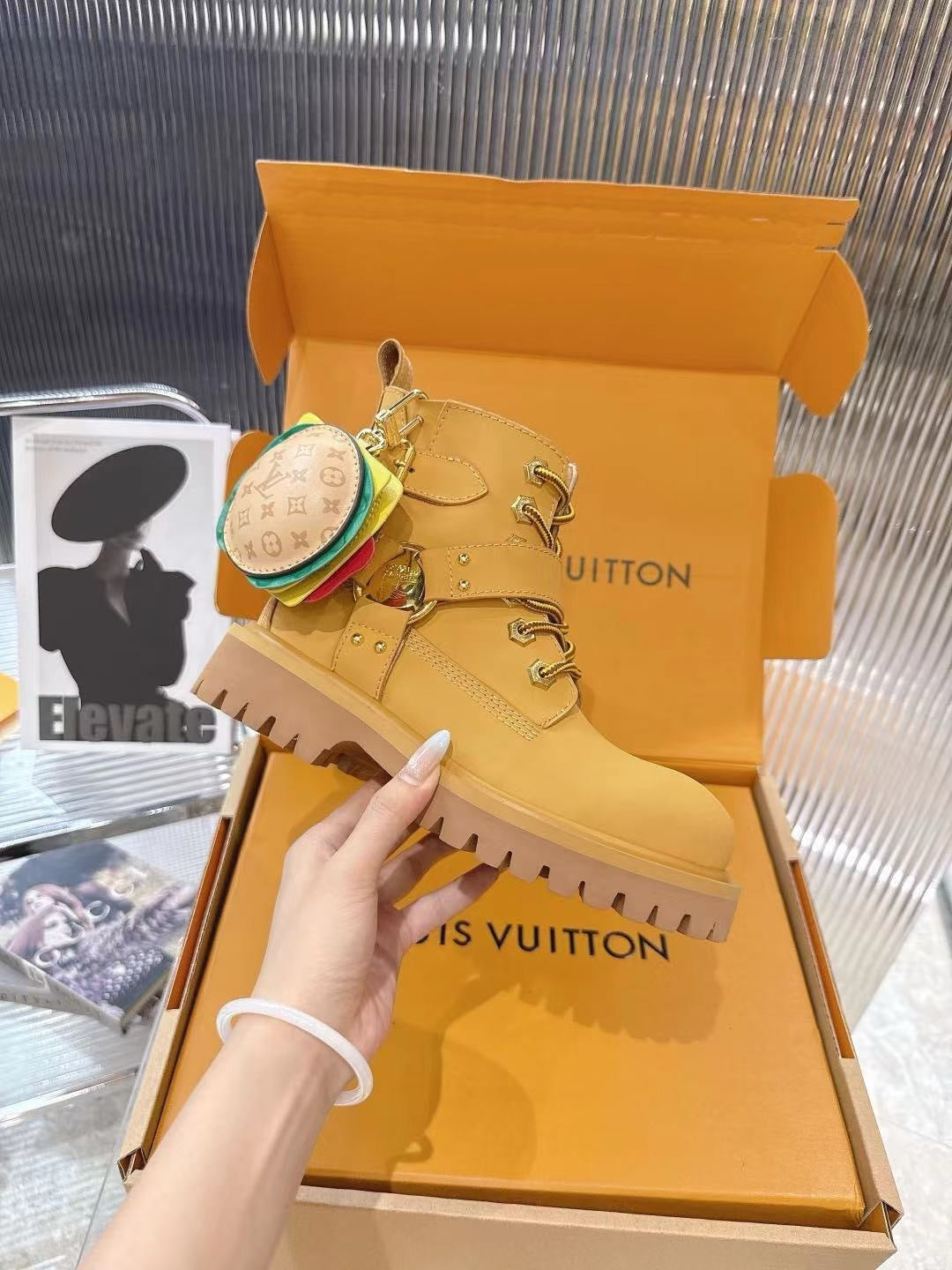 Louis Vuitton x Timberland Boots
