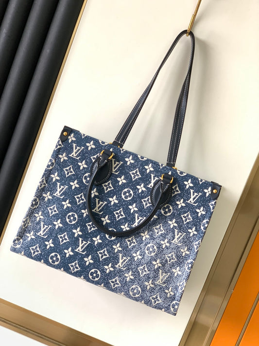 Louis Vuitton Onthego MM Denim