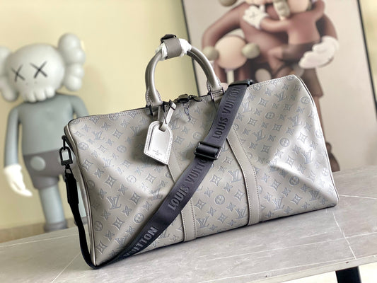 Louis Vuitton Monogram Shadow Keepall 50