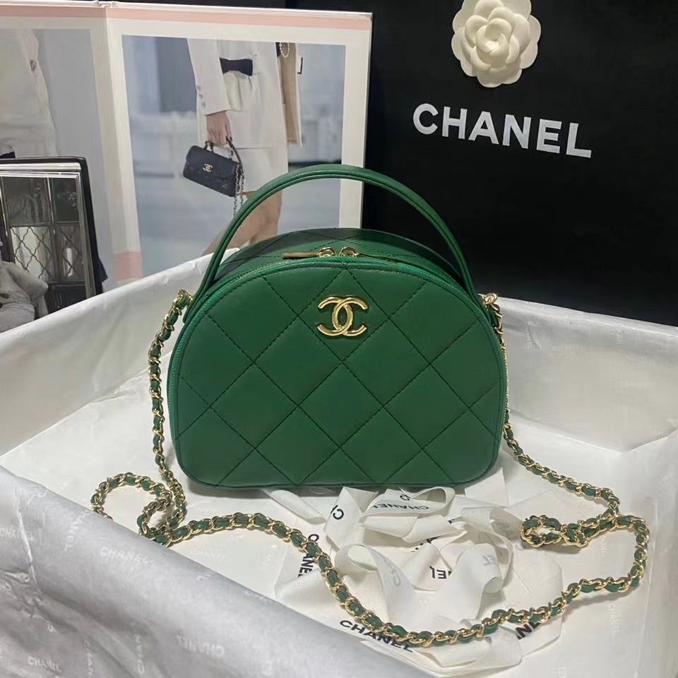 Chanel Round Top Handle Bag