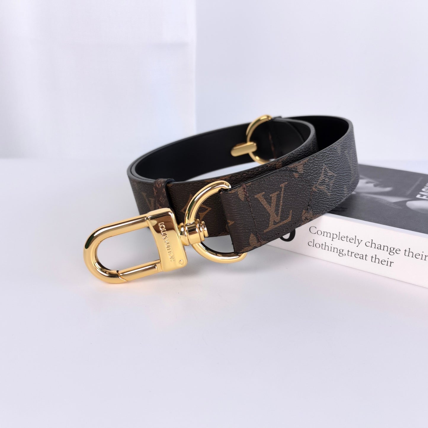 Louis Vuitton Oversized hook belt