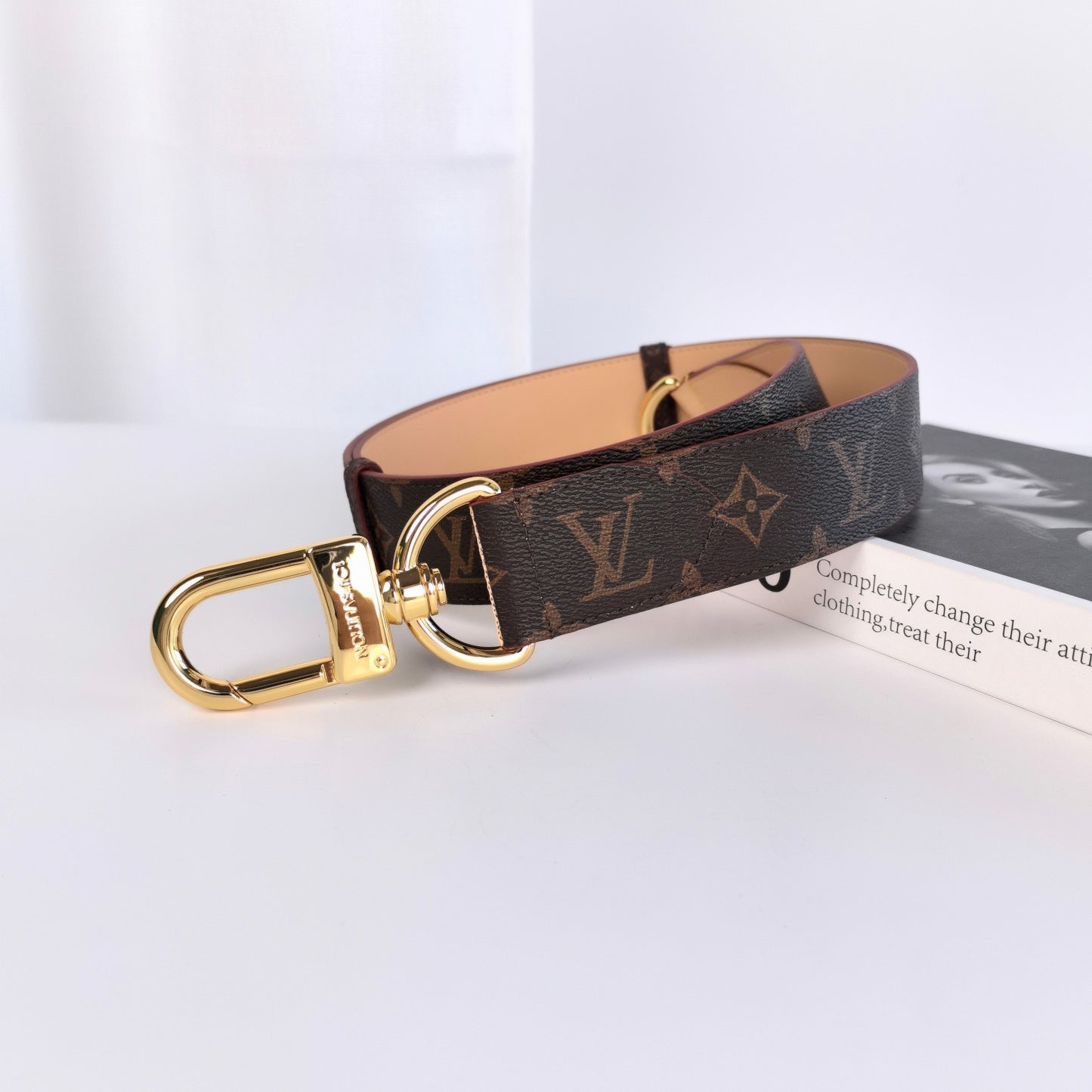 Louis Vuitton Oversized hook belt