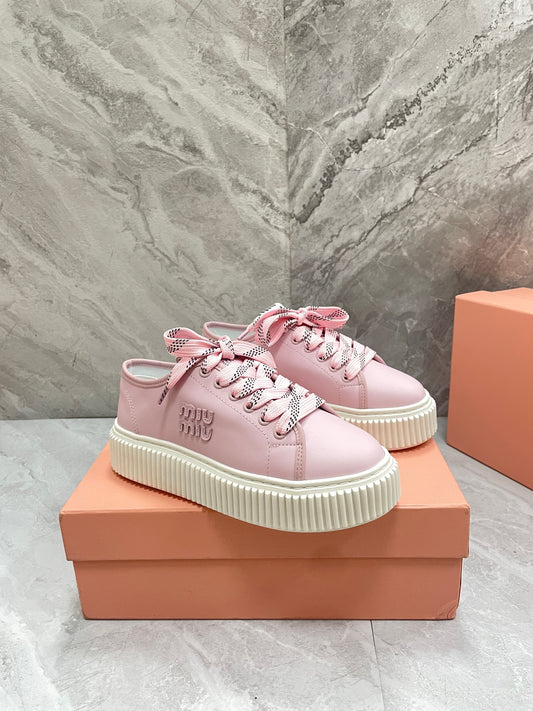 Miu Miu leather Sneakers