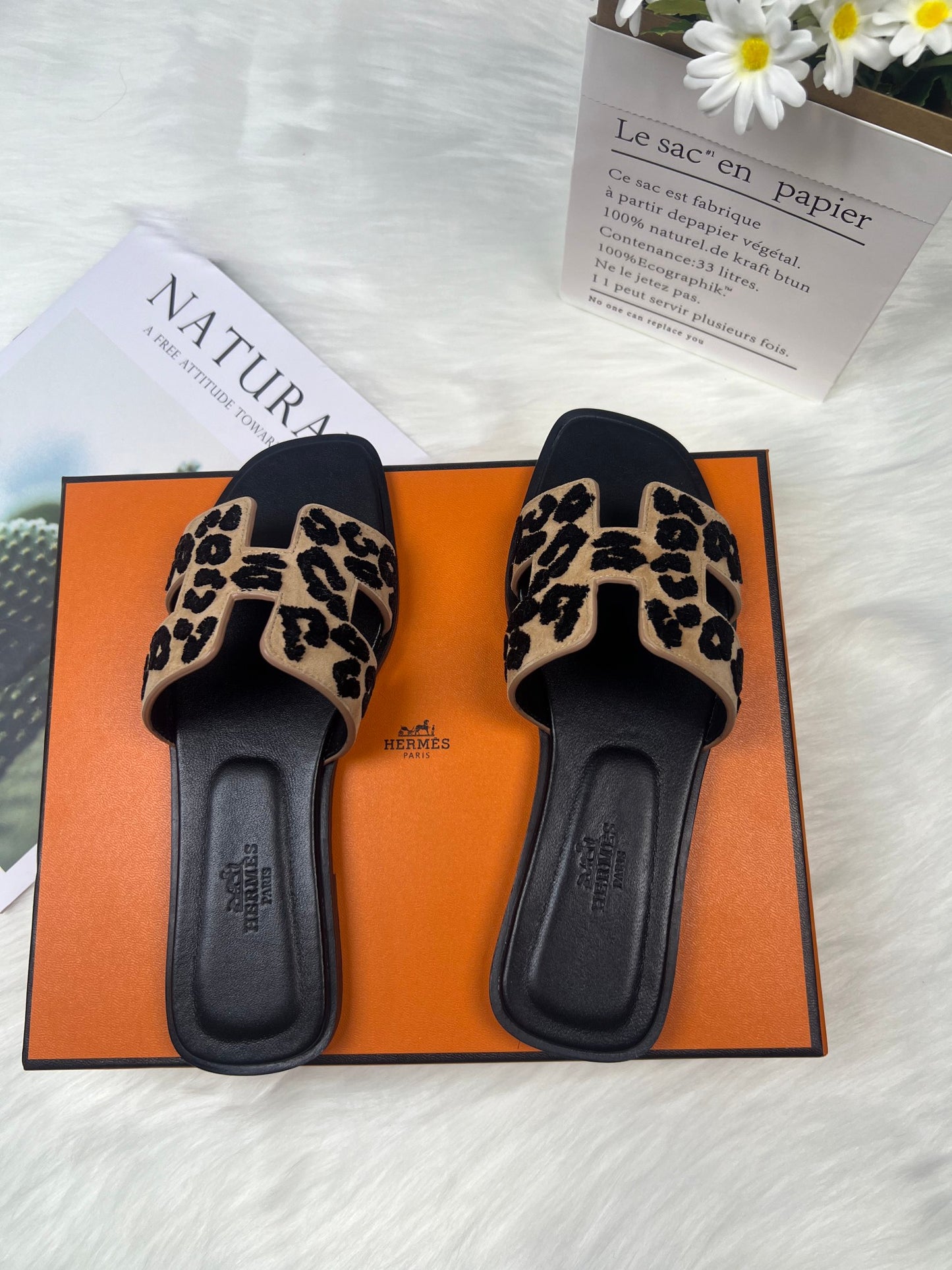 Hermes Oran Sandal
