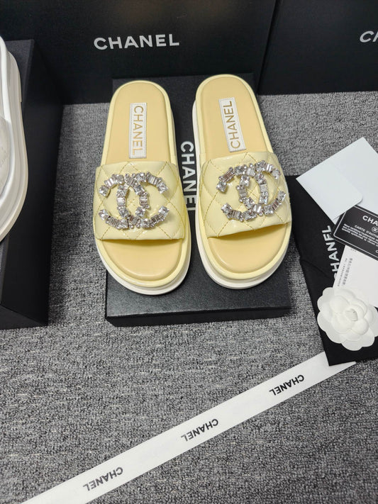 Chanel Platform Sandals