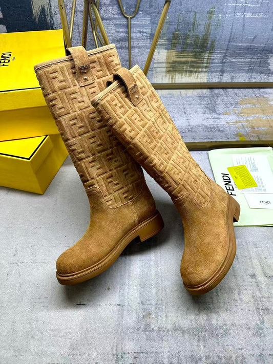 Fendi Suede Boots