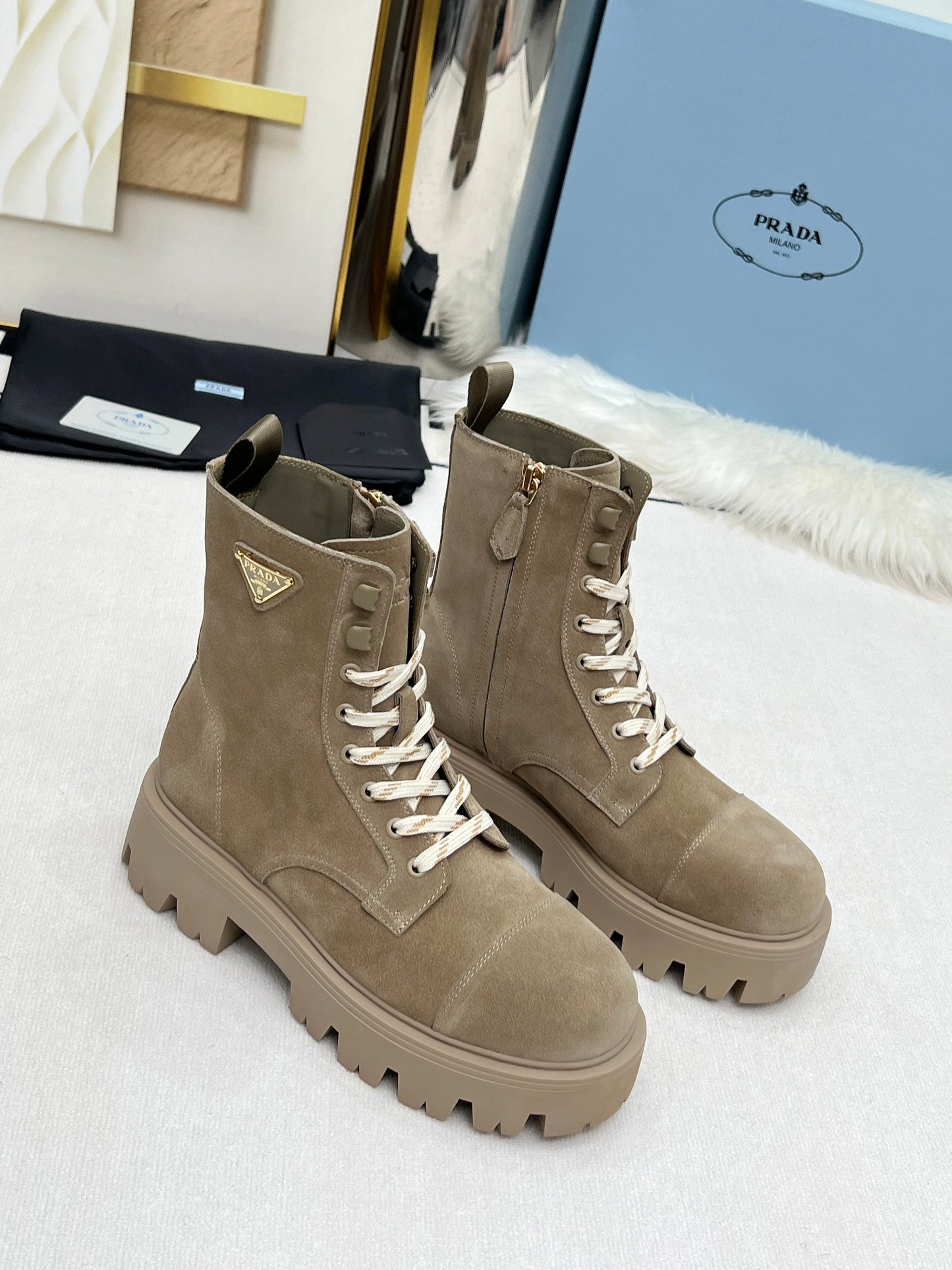 Fendi Suede Boots