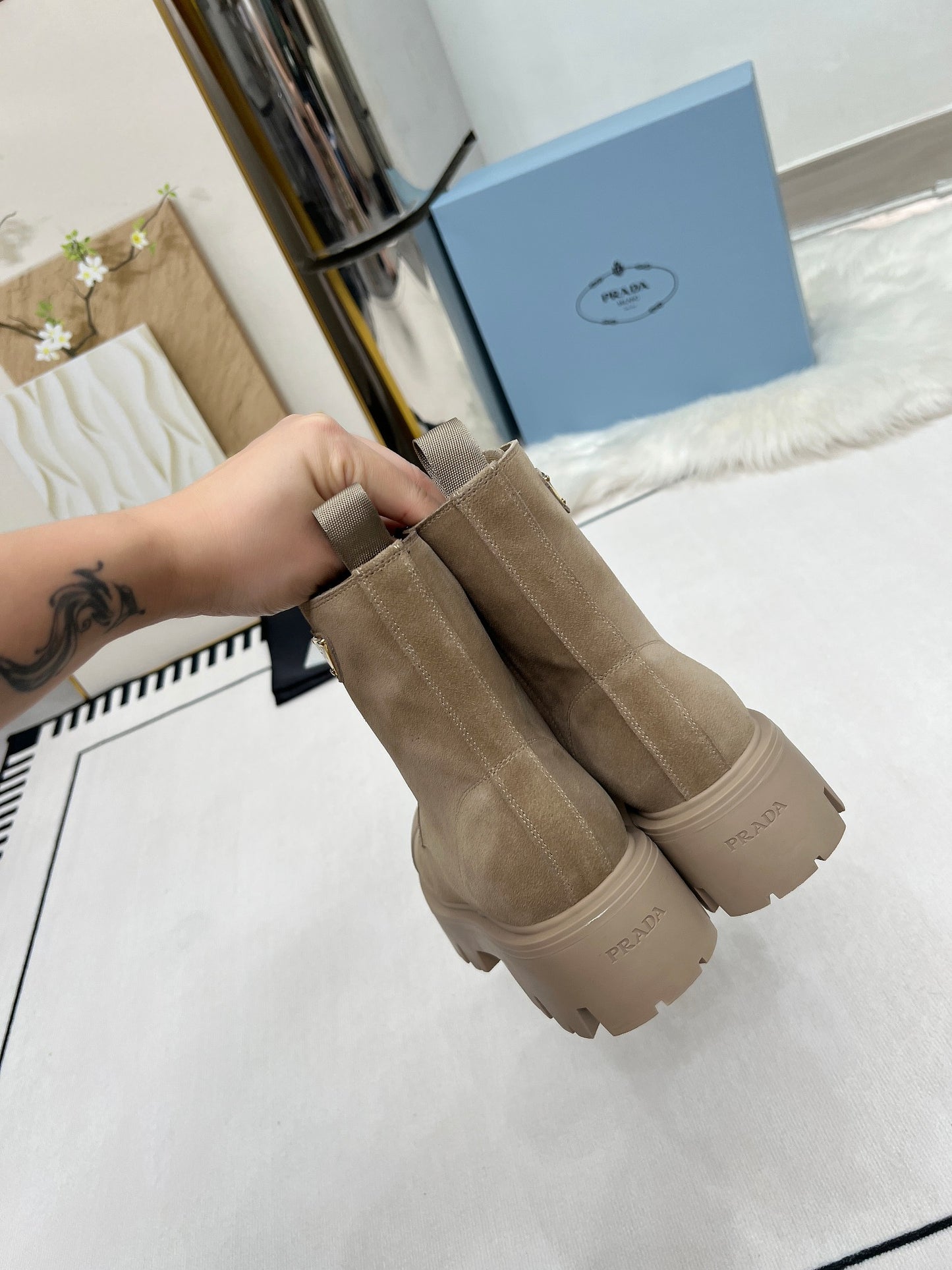 Fendi Suede Boots
