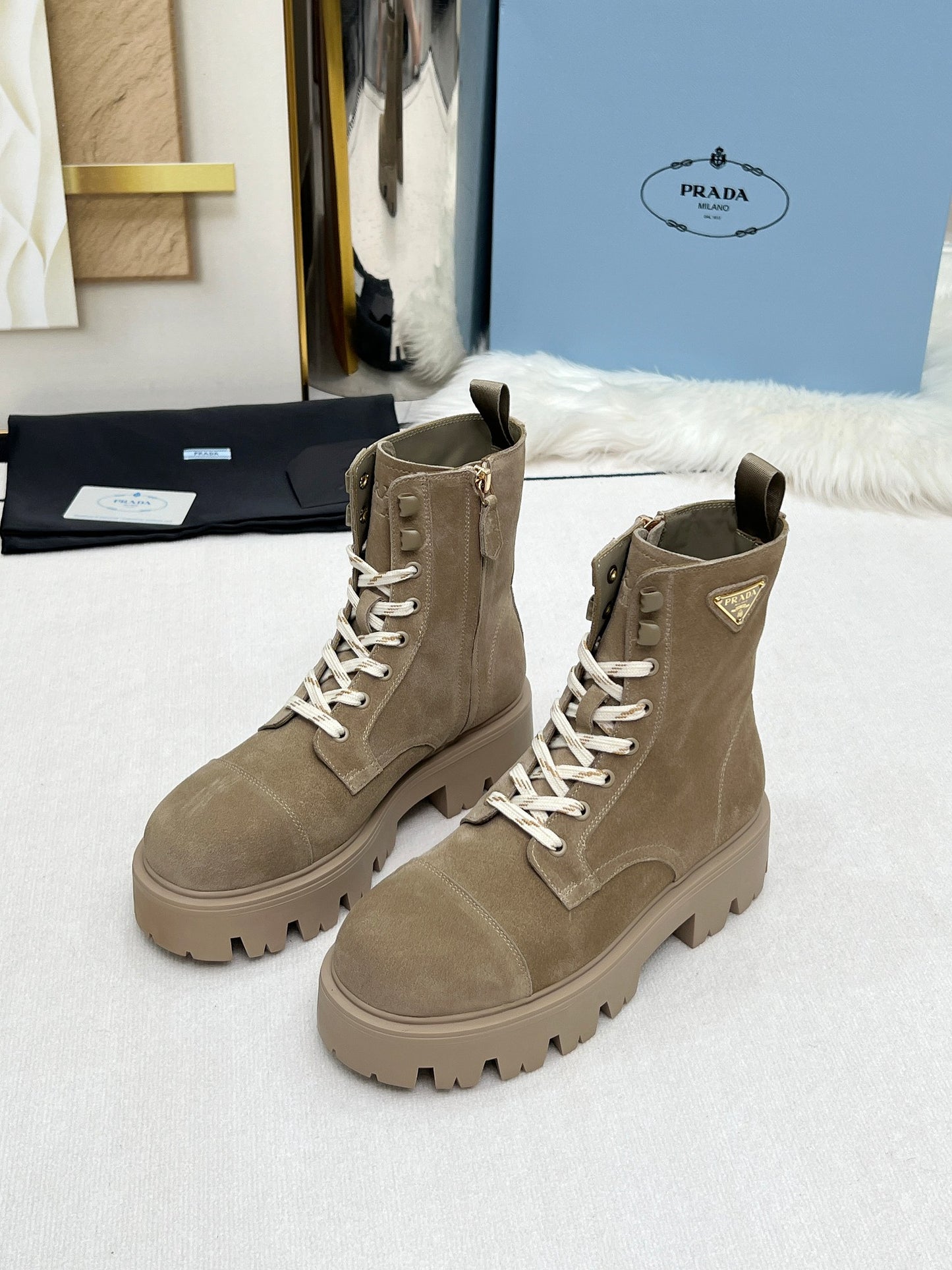 Fendi Suede Boots
