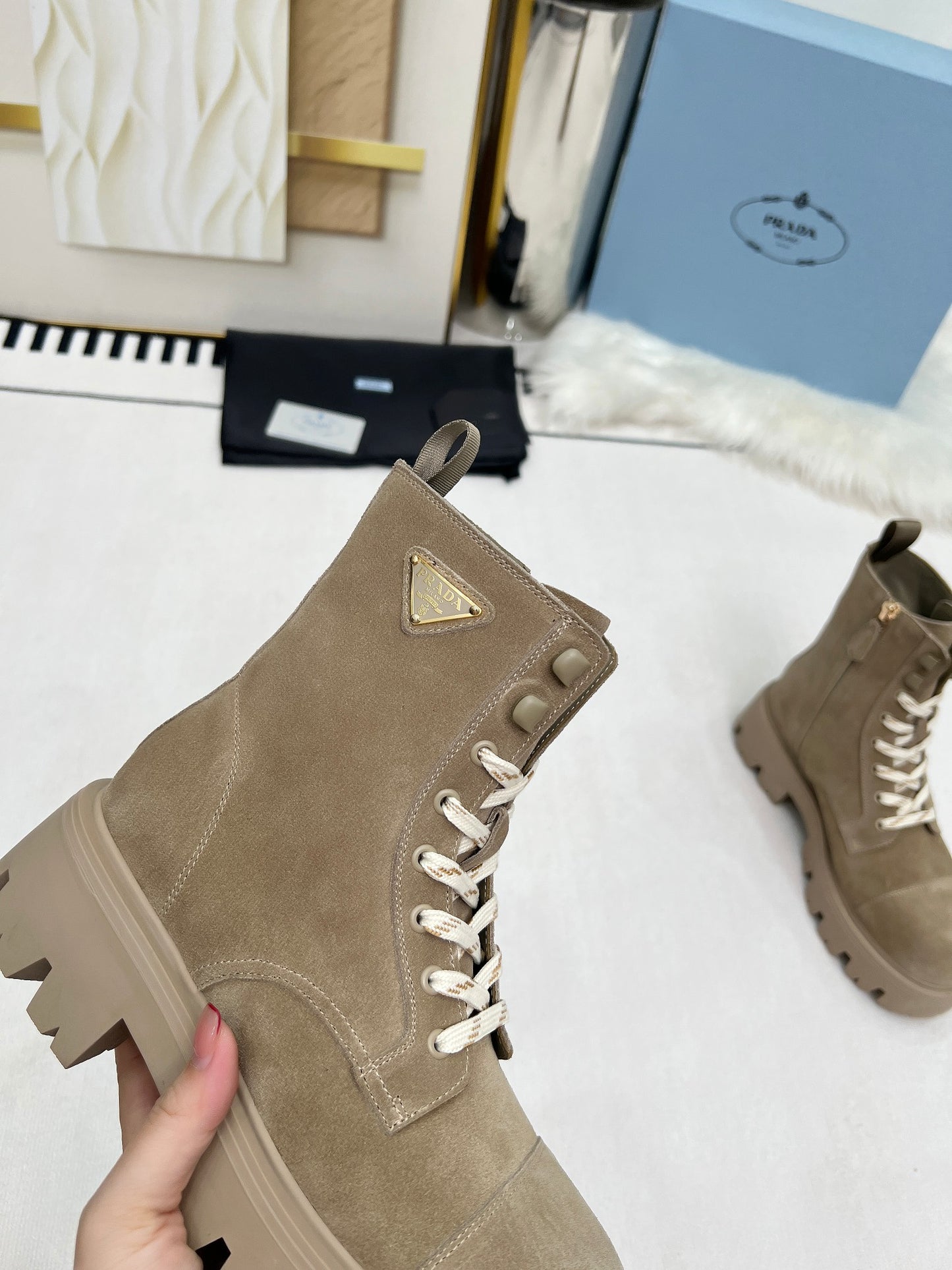 Fendi Suede Boots