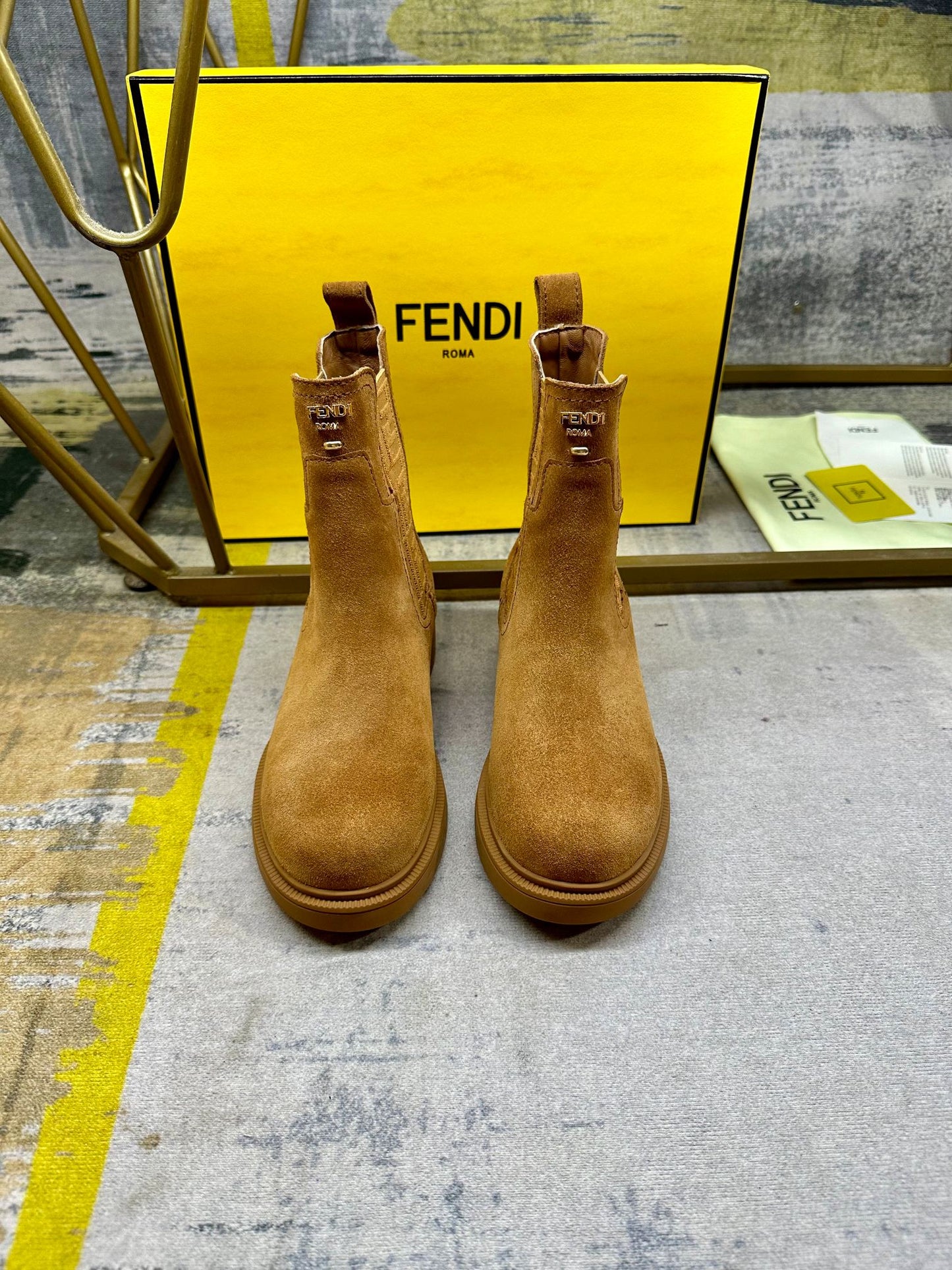 Fendi Suede boots