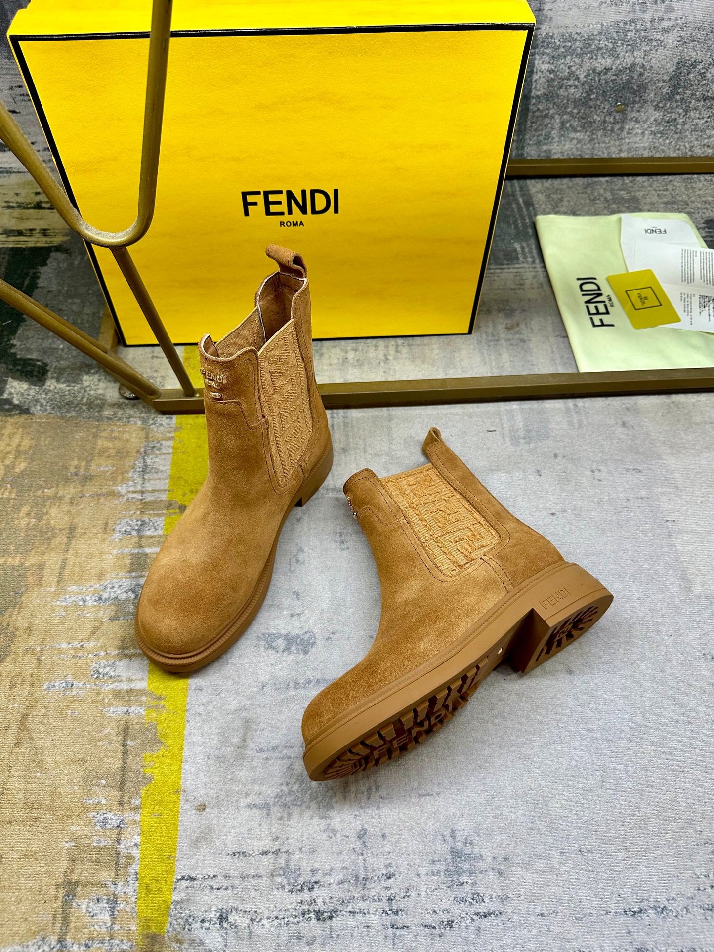 Fendi Suede boots