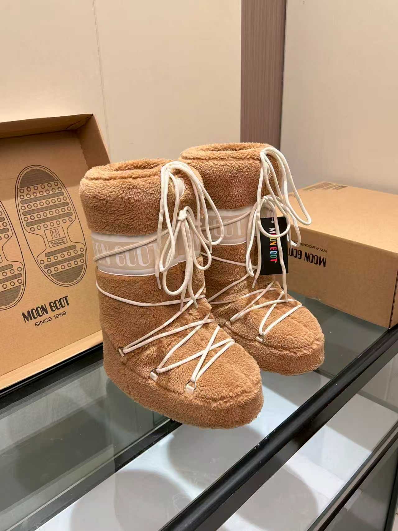 Moon Boot Teddy High Boots