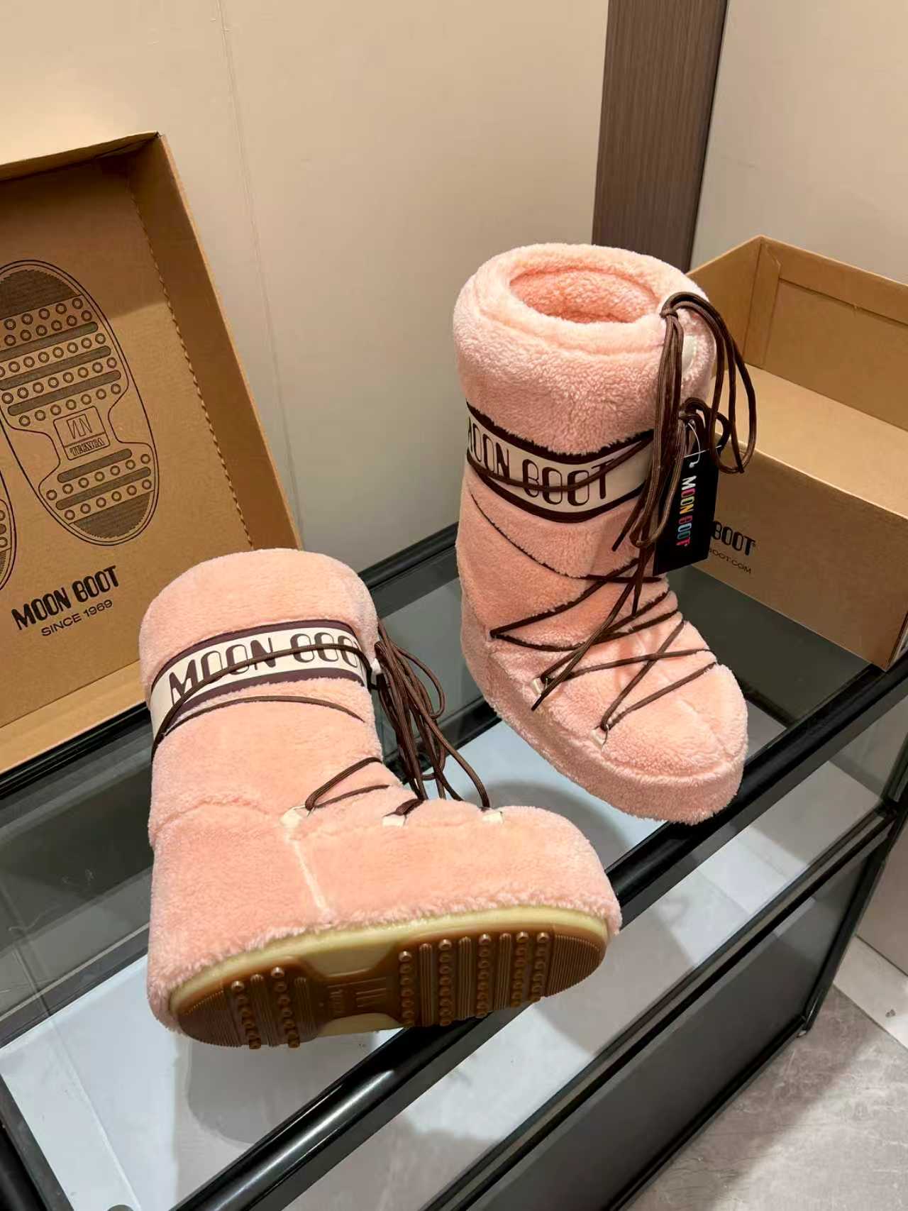 Moon Boot Teddy High Boots