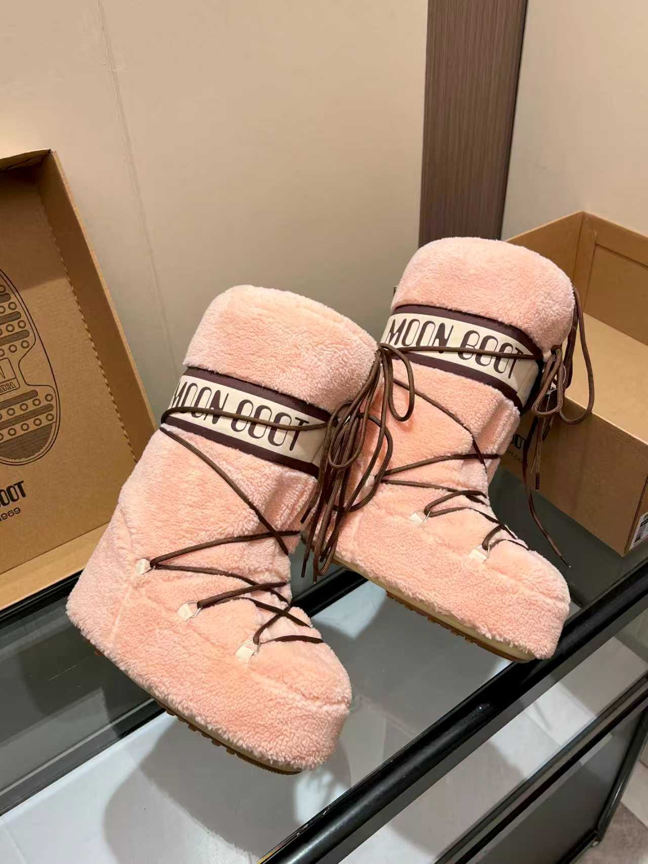 Moon Boot Teddy High Boots