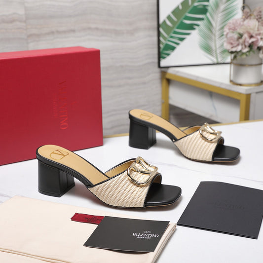 Valentino Heel Slides