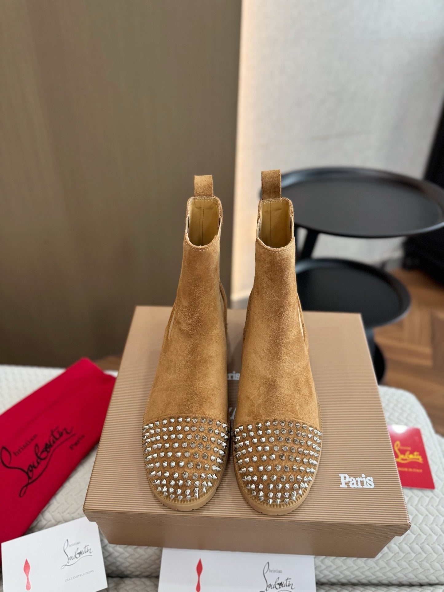 Christian Louboutin CL Suede Boots