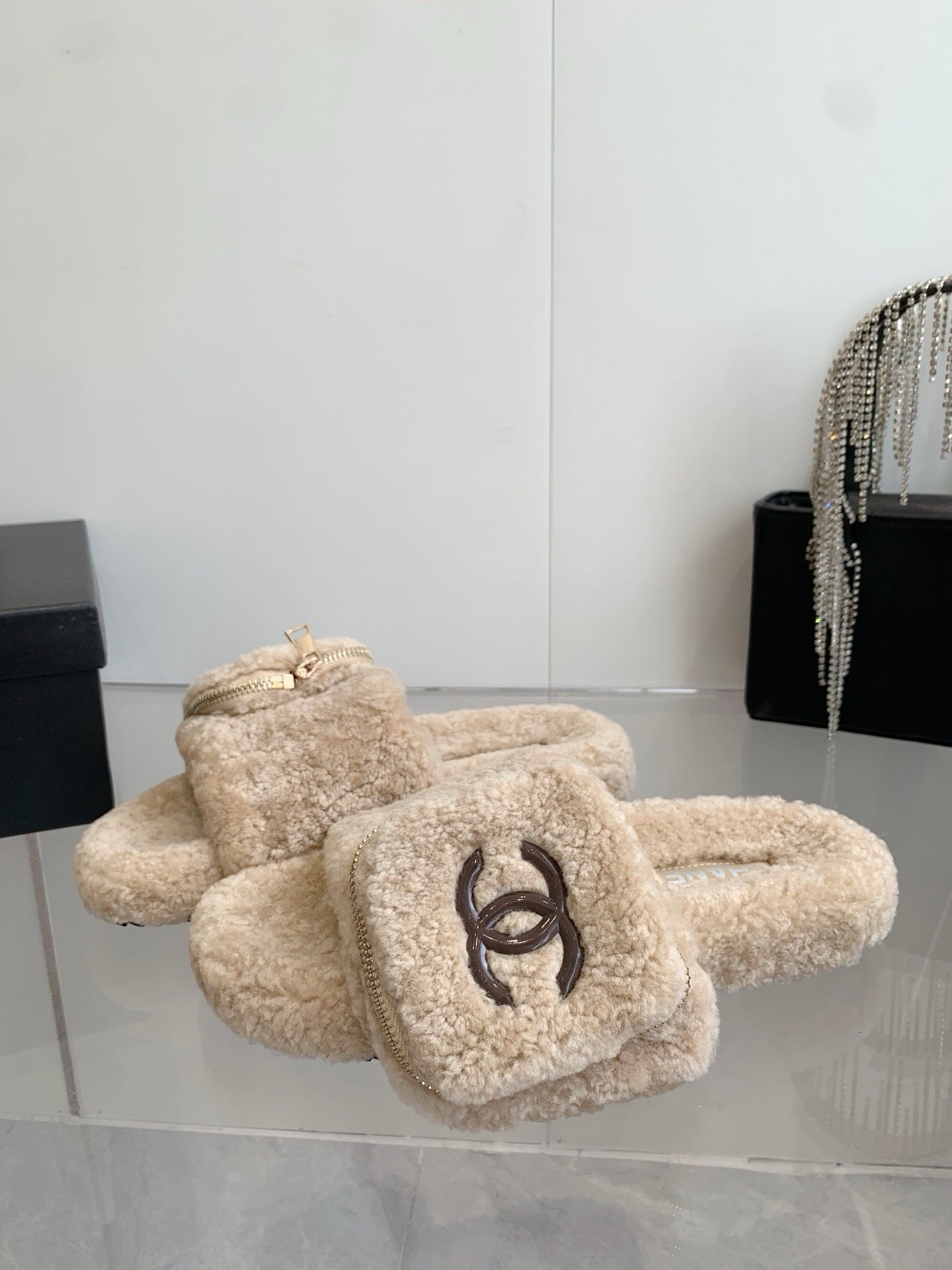 Chanel slippers