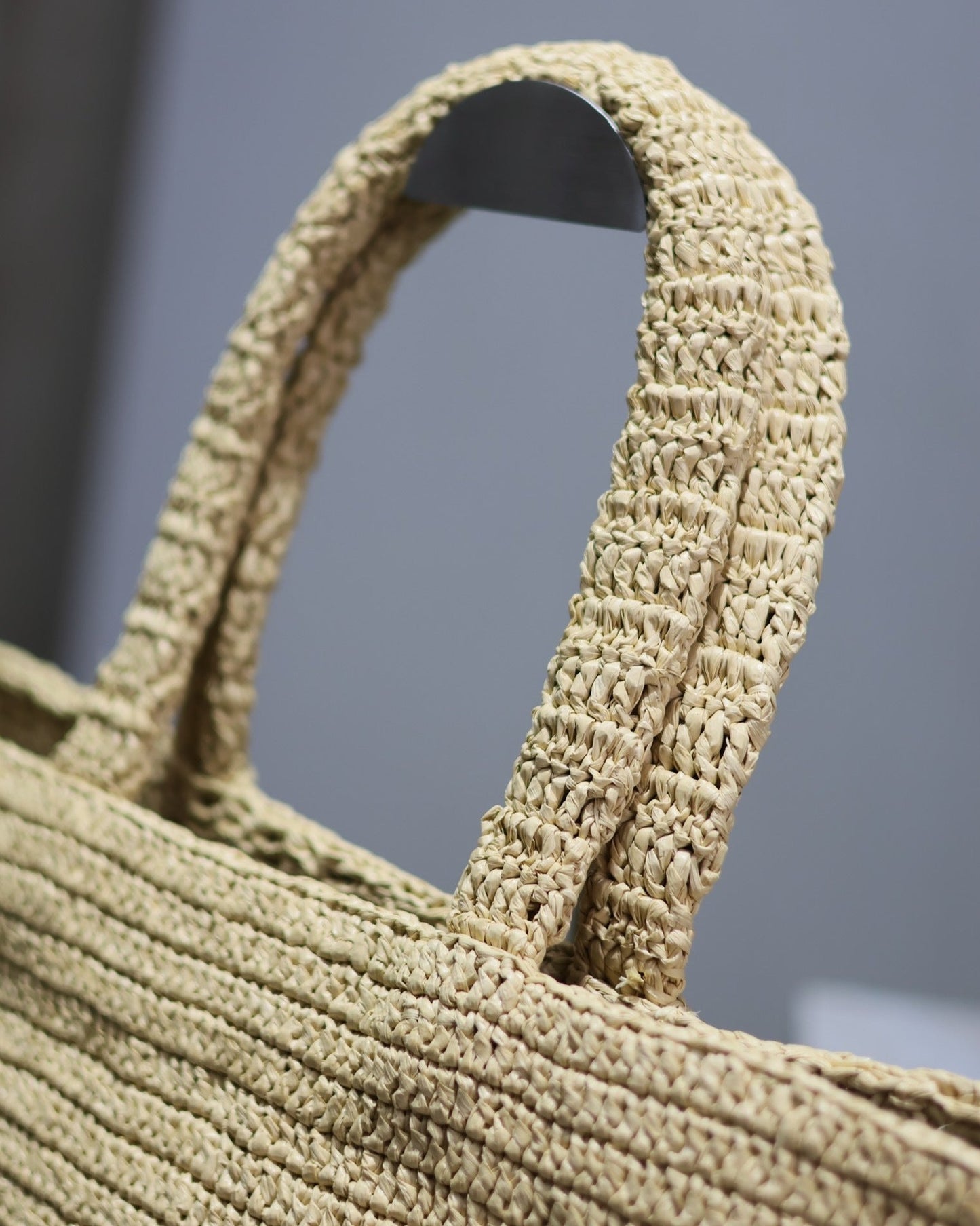 YSL Straw Shopping bag