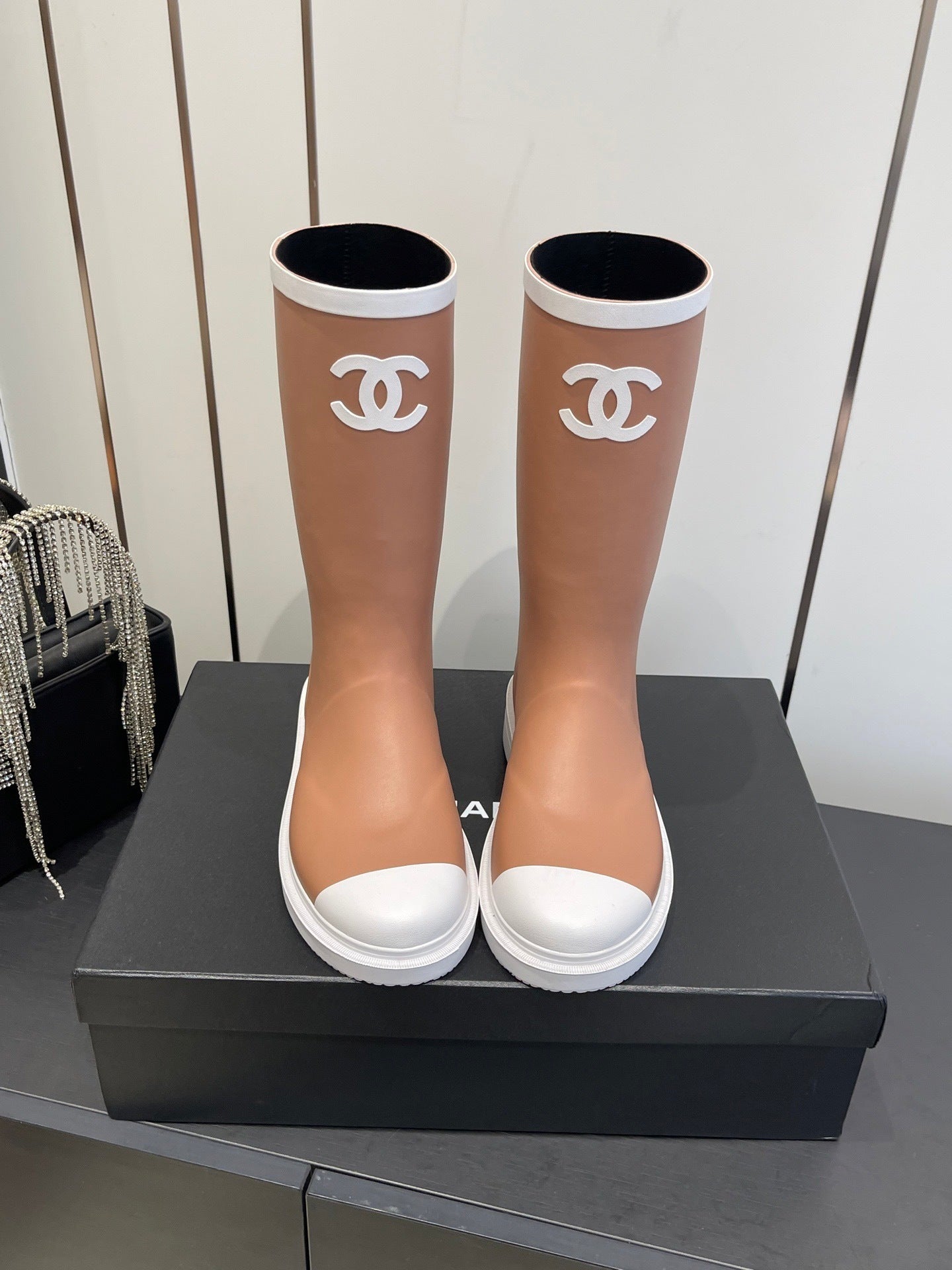 Chanel Rubber Boots