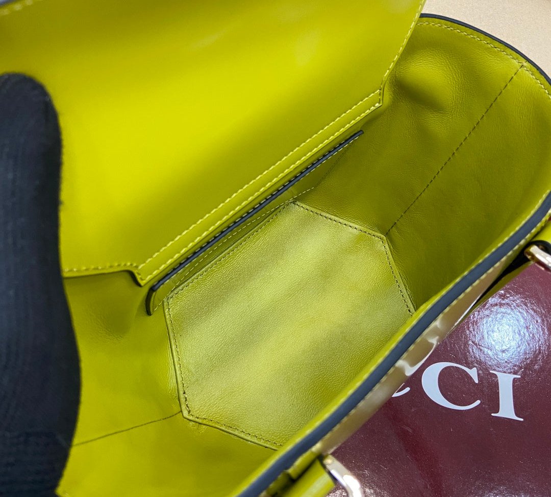 Gucci Mini bamboo top handle tote bag
