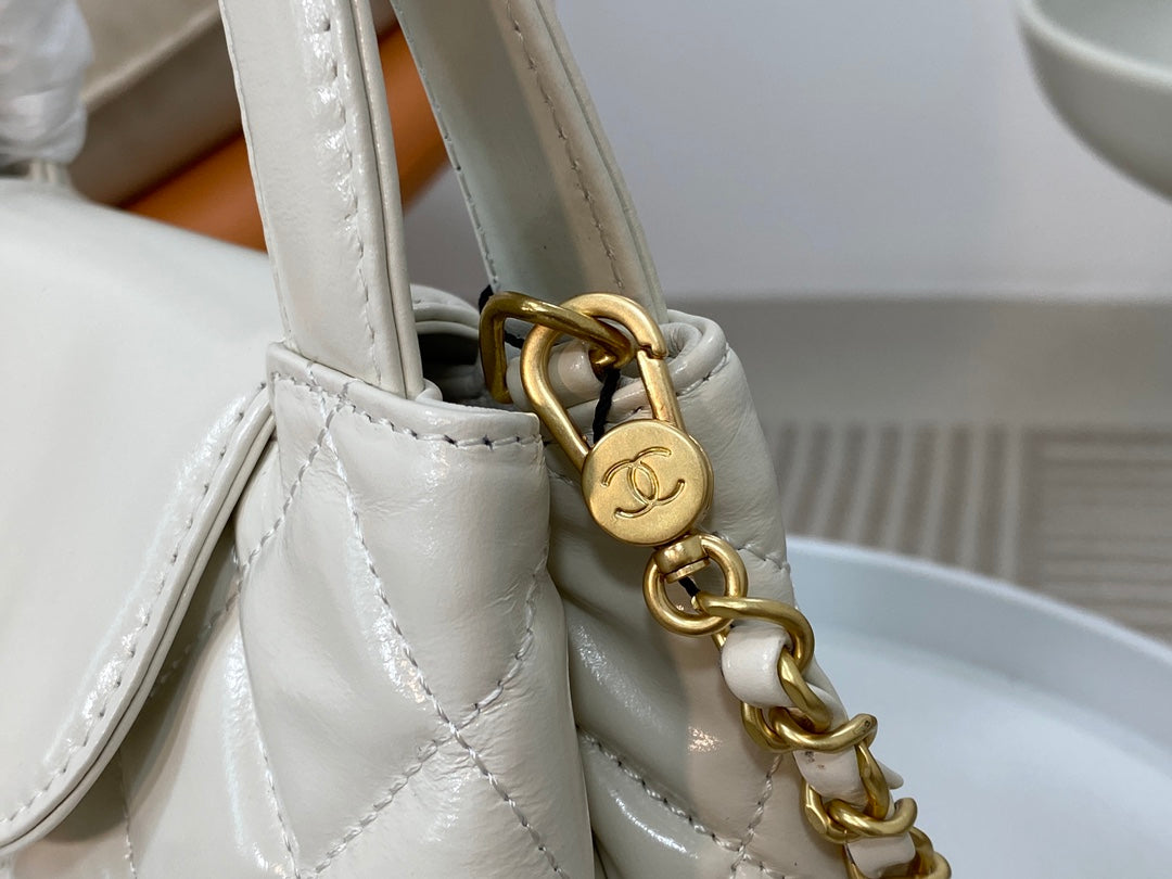 Chanel Top handle chain bag