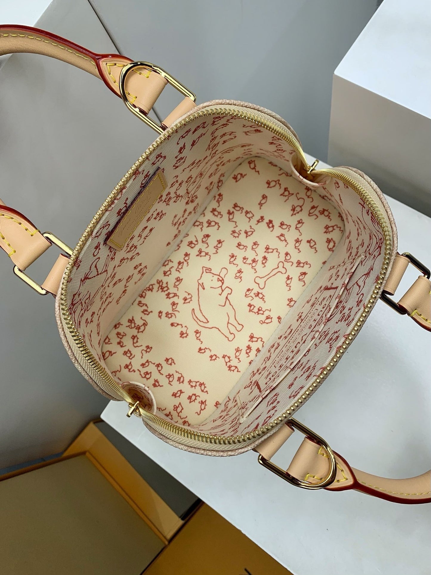 Louis Vuitton Alma BB Travels With Grace Coddington