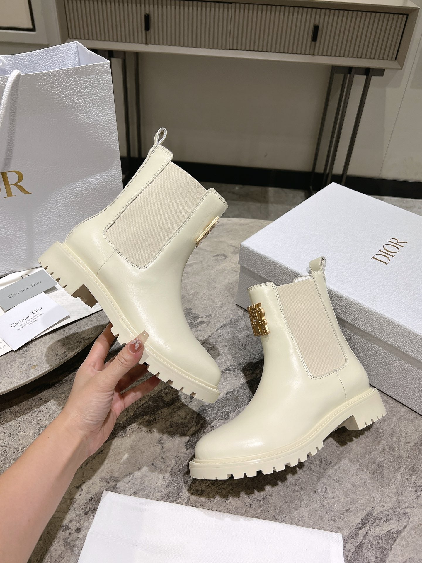 Miss Dior Ankle Boots