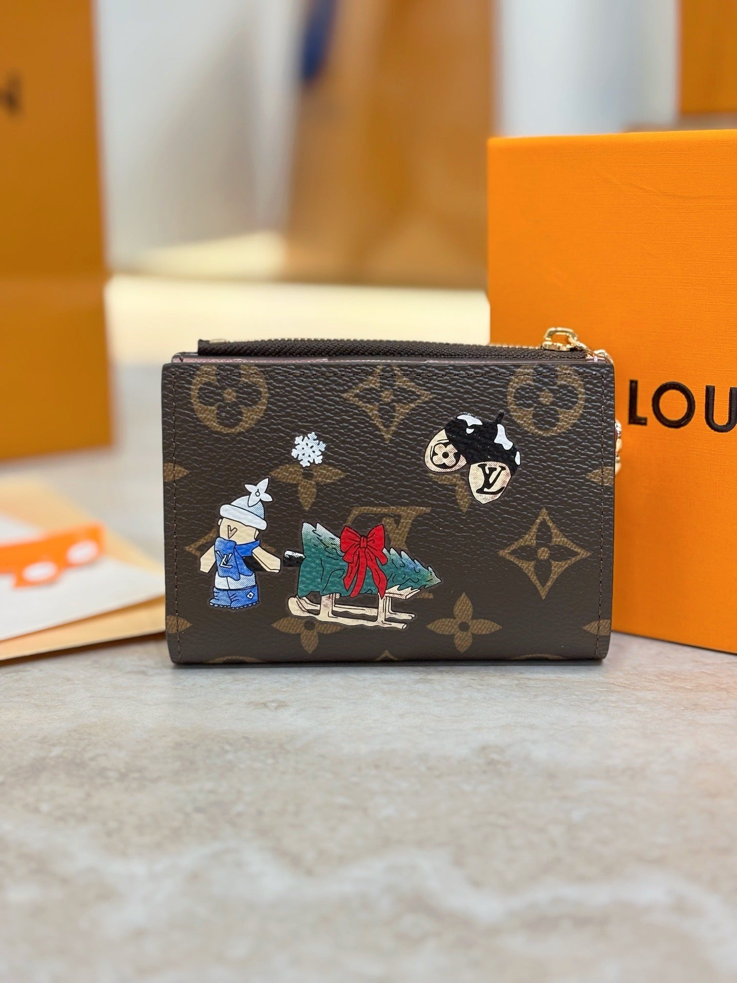 Louis Vuitton Lisa Wallet Vivienne Winter Holiday collection