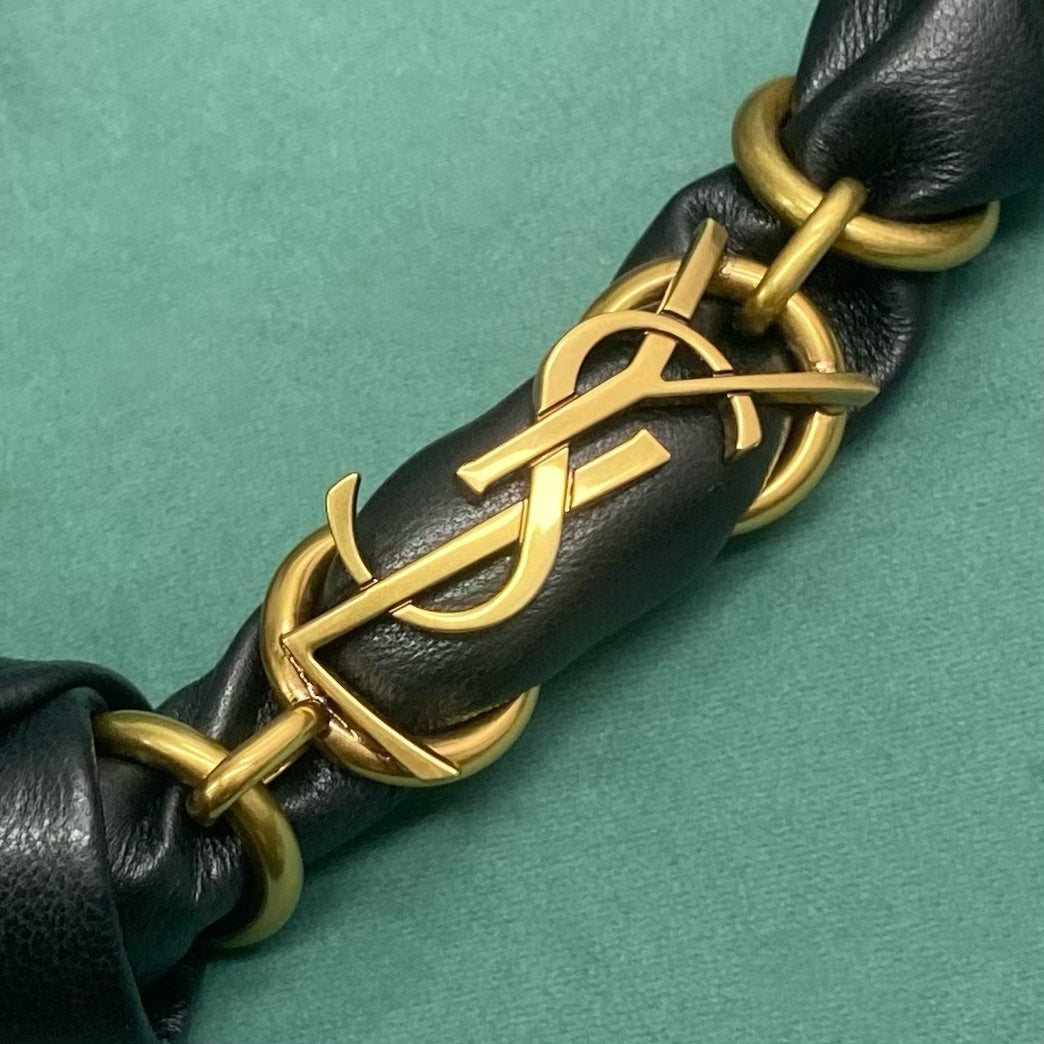 YSL AMALIA Mini hobo in lambskin