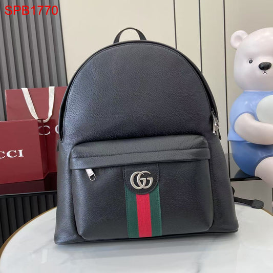 Gucci Ophidia leather medium backpack