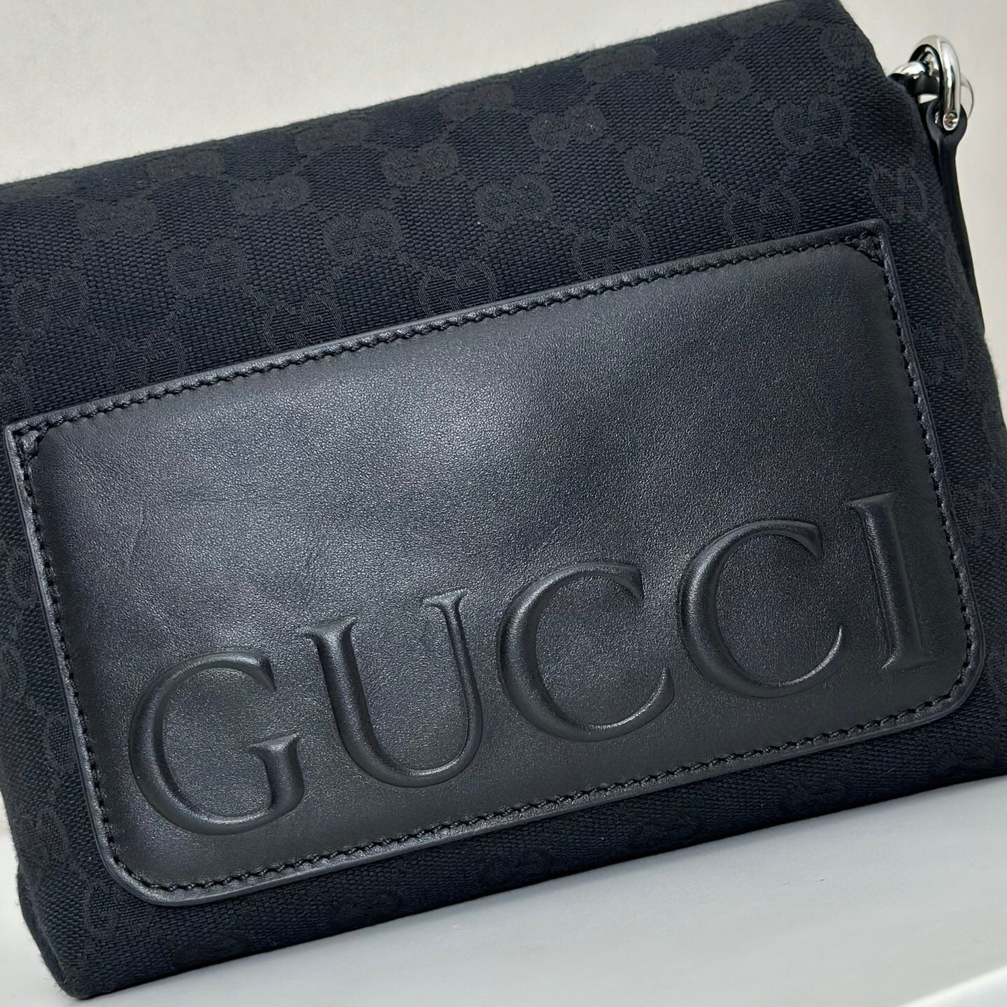 Gucci CANVAS SMALL CROSSBODY BAG