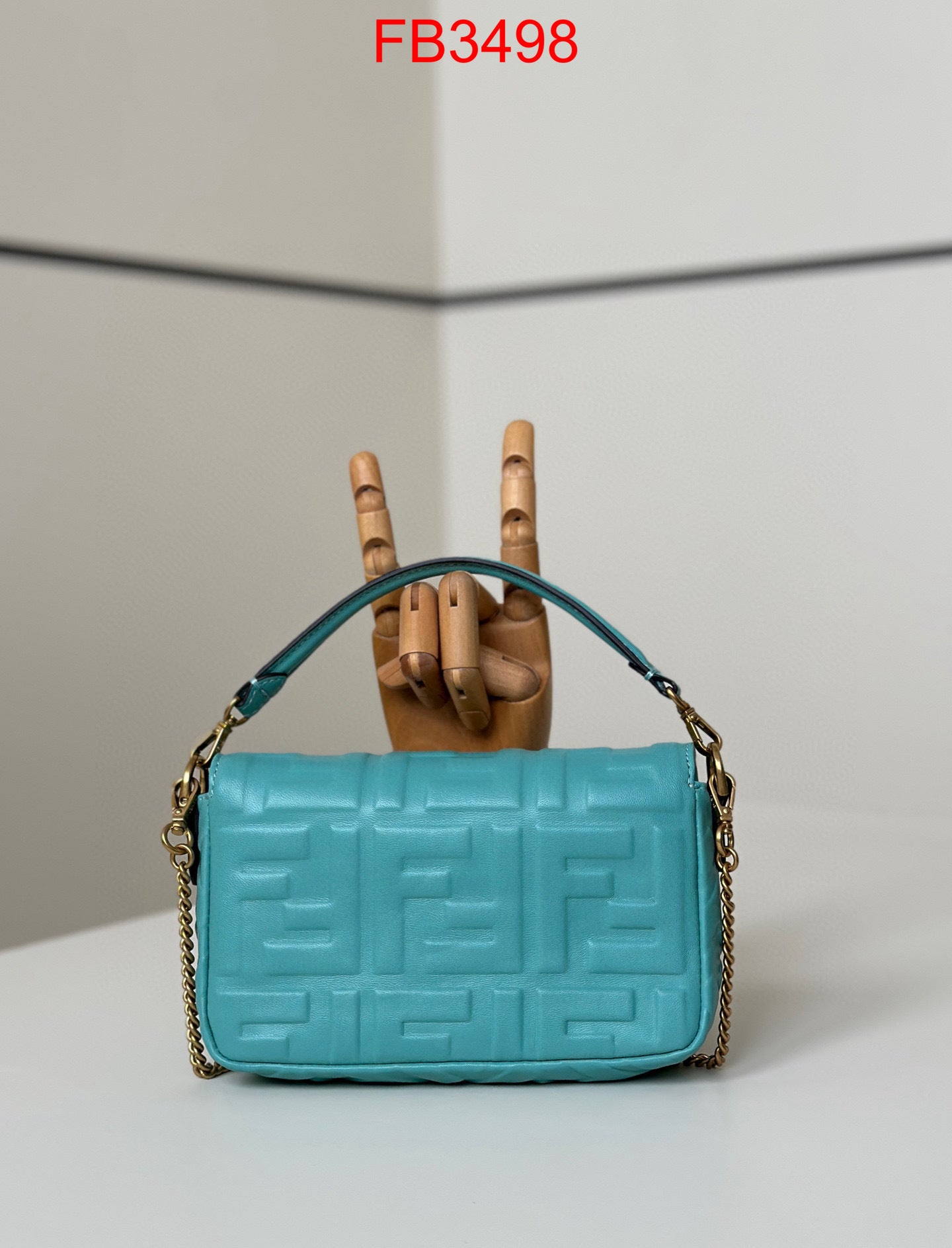 Fendi Tiffany Blue Baguette small bag