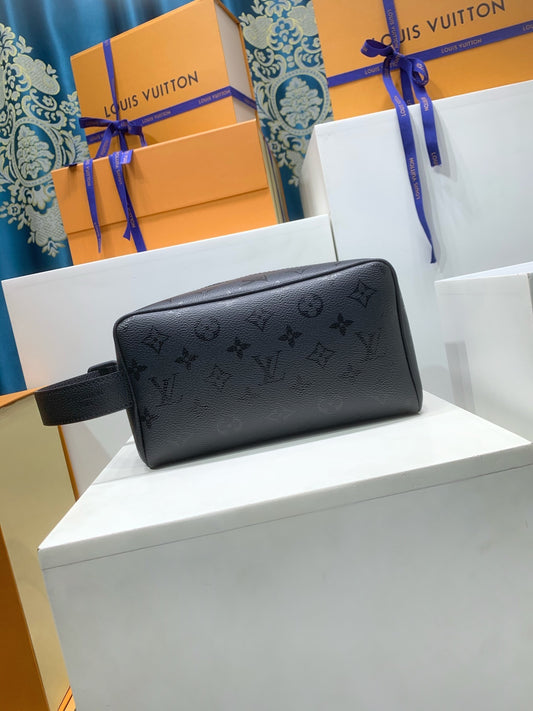 Louis Vuitton Locker Dopp Kit  Monogram Midnight Canvas