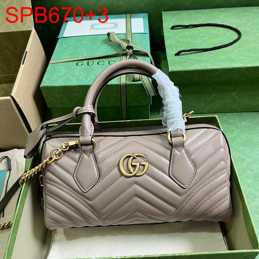 Gucci GG MARMONT SMALL TOP HANDLE BAG