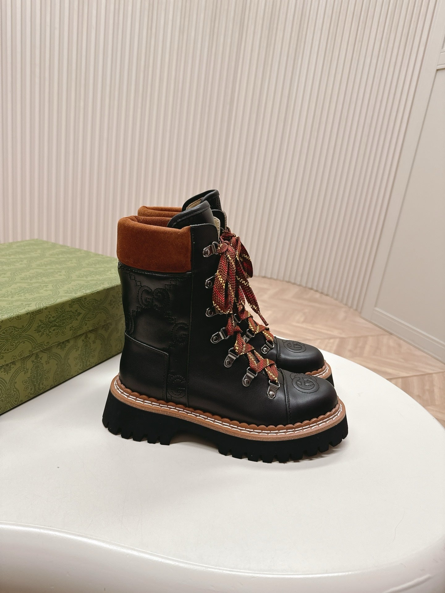 Gucci Leather Boots