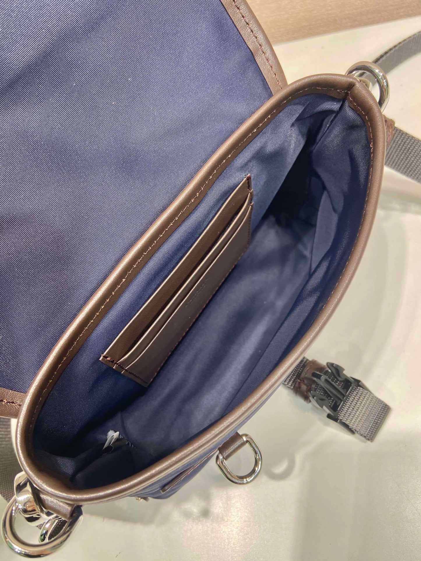 Prada Re-Nylon and leather smartphone case