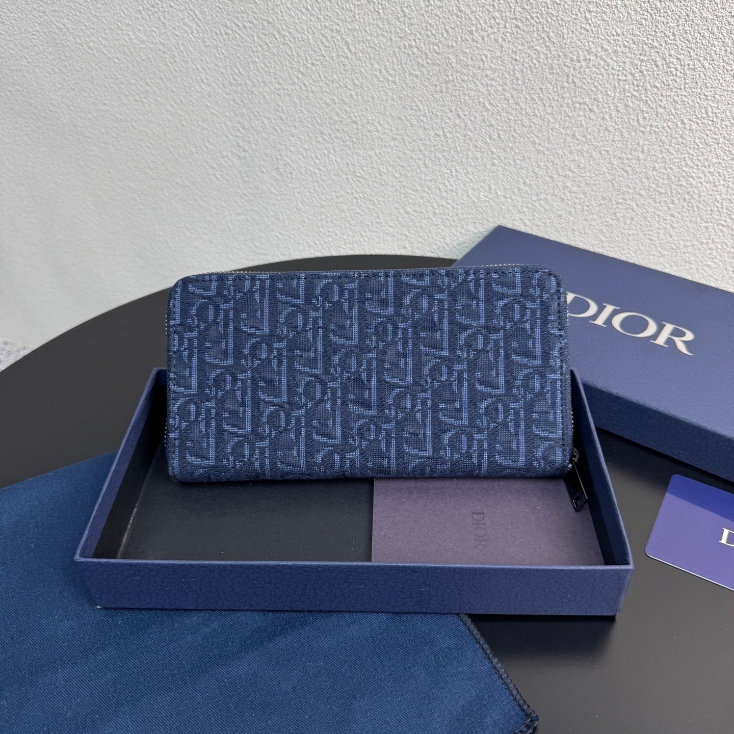 Dior Saddle Long Zip wallet