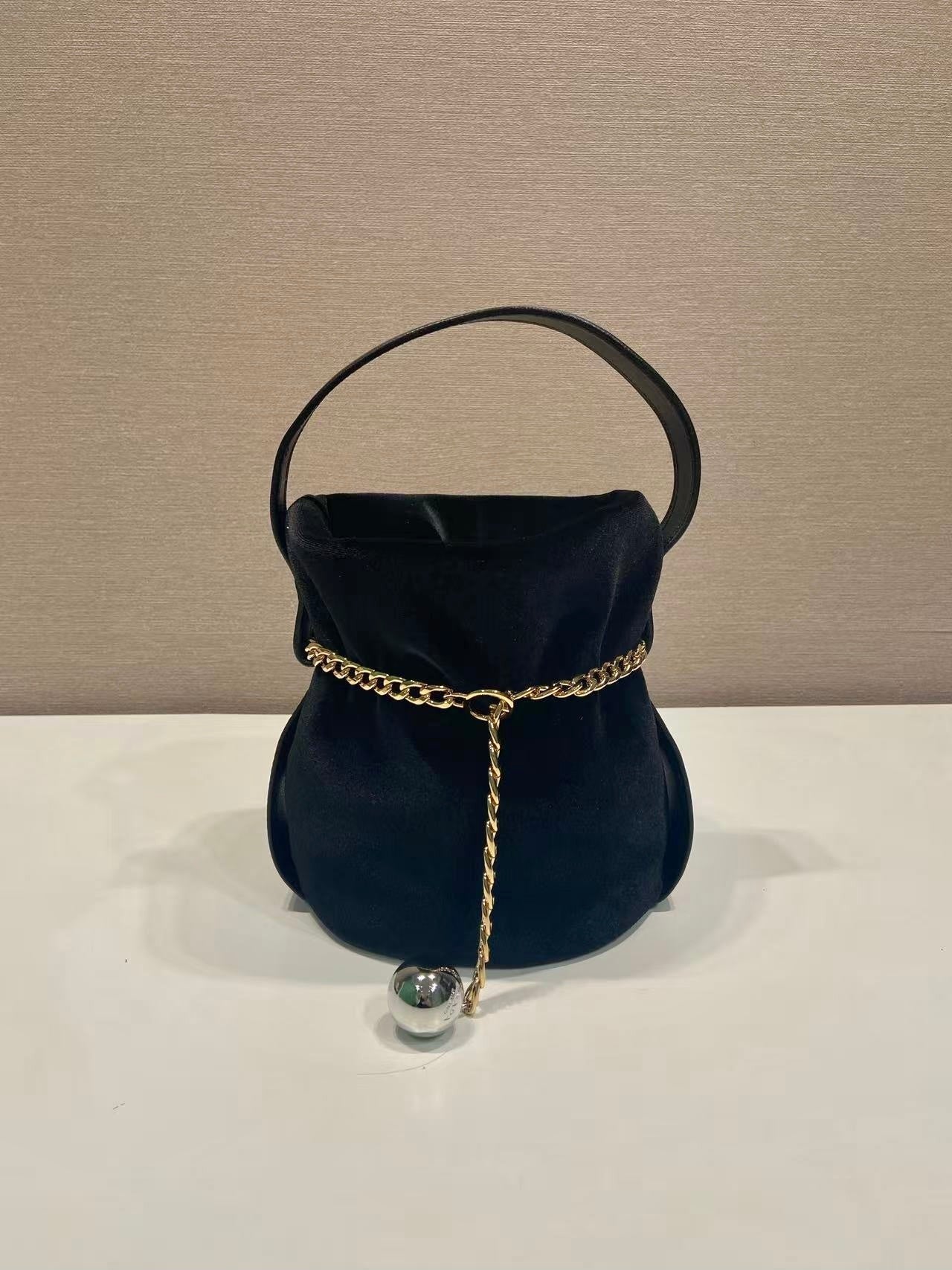 Prada Velvet Mini Bucket bag