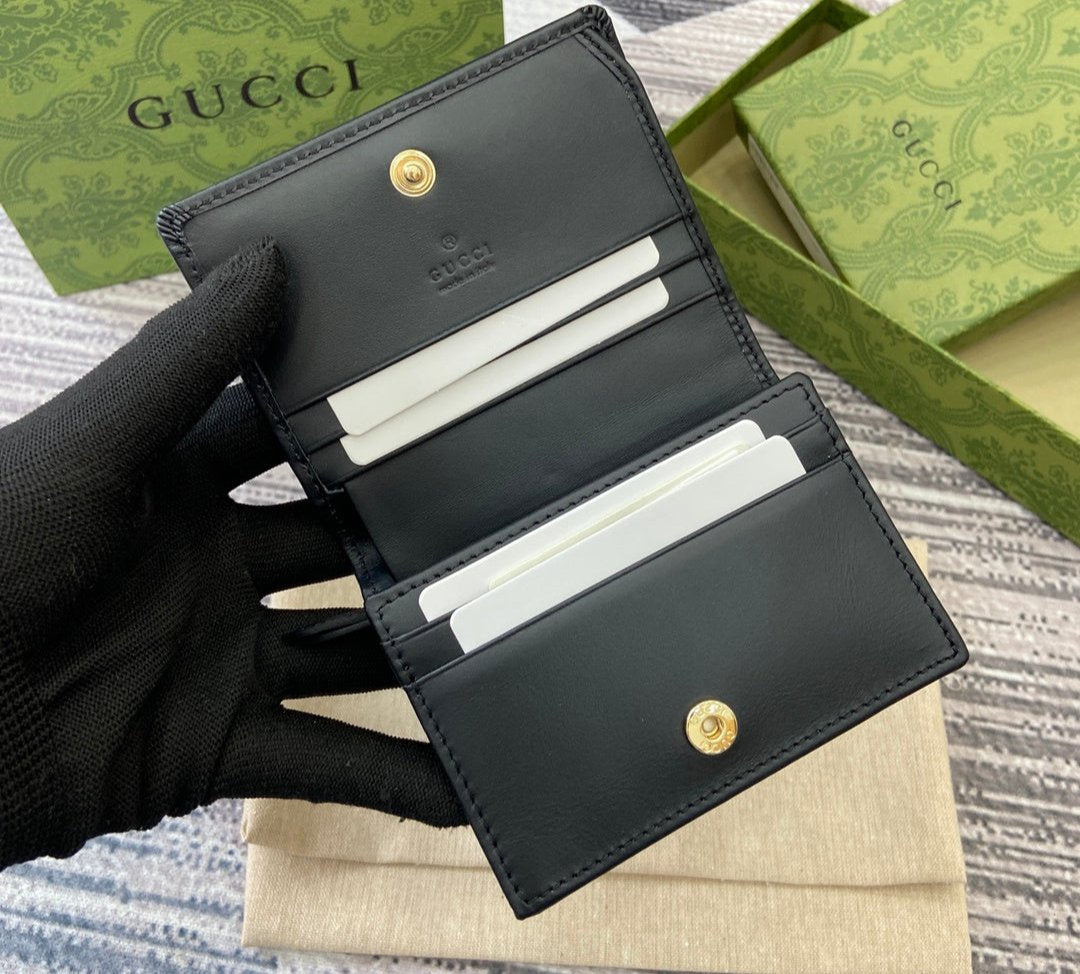 Gucci GG Emblem mini wallet