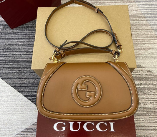 Gucci Blondie Leather Small Shoulder bag