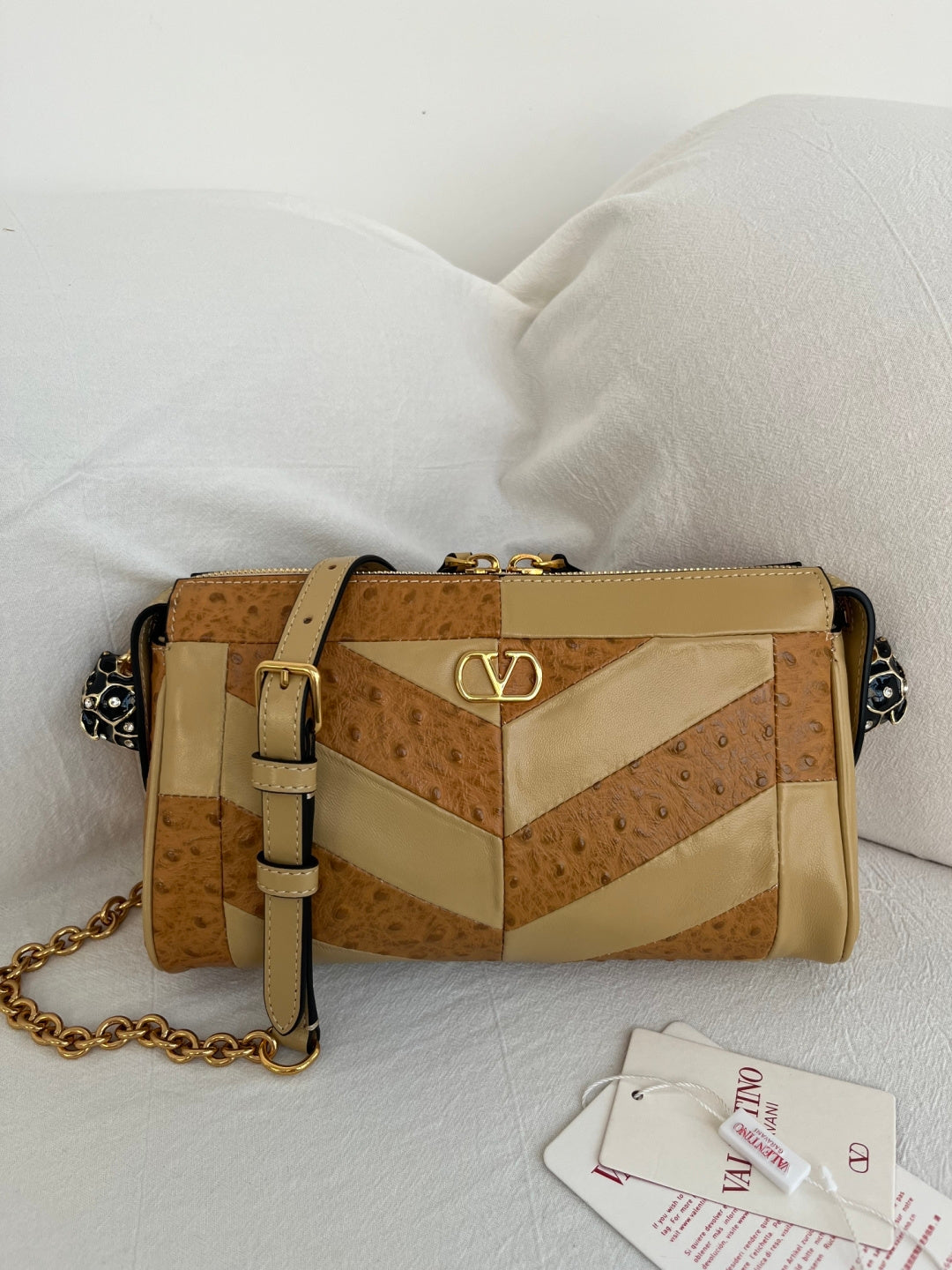 Valentino Panthea Small leather bag