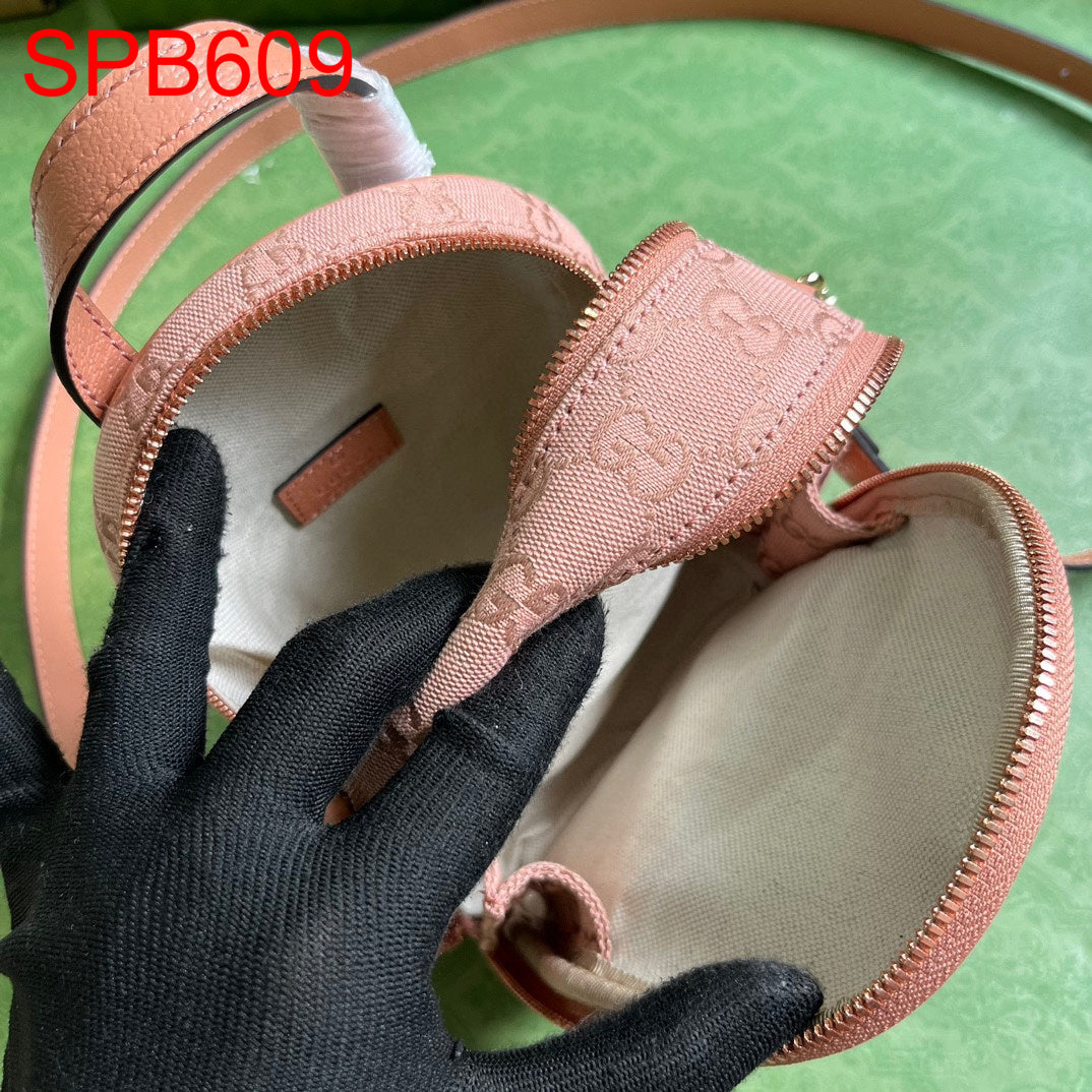 Gucci OPHIDIA MINI GG SHOULDER BAG Pink