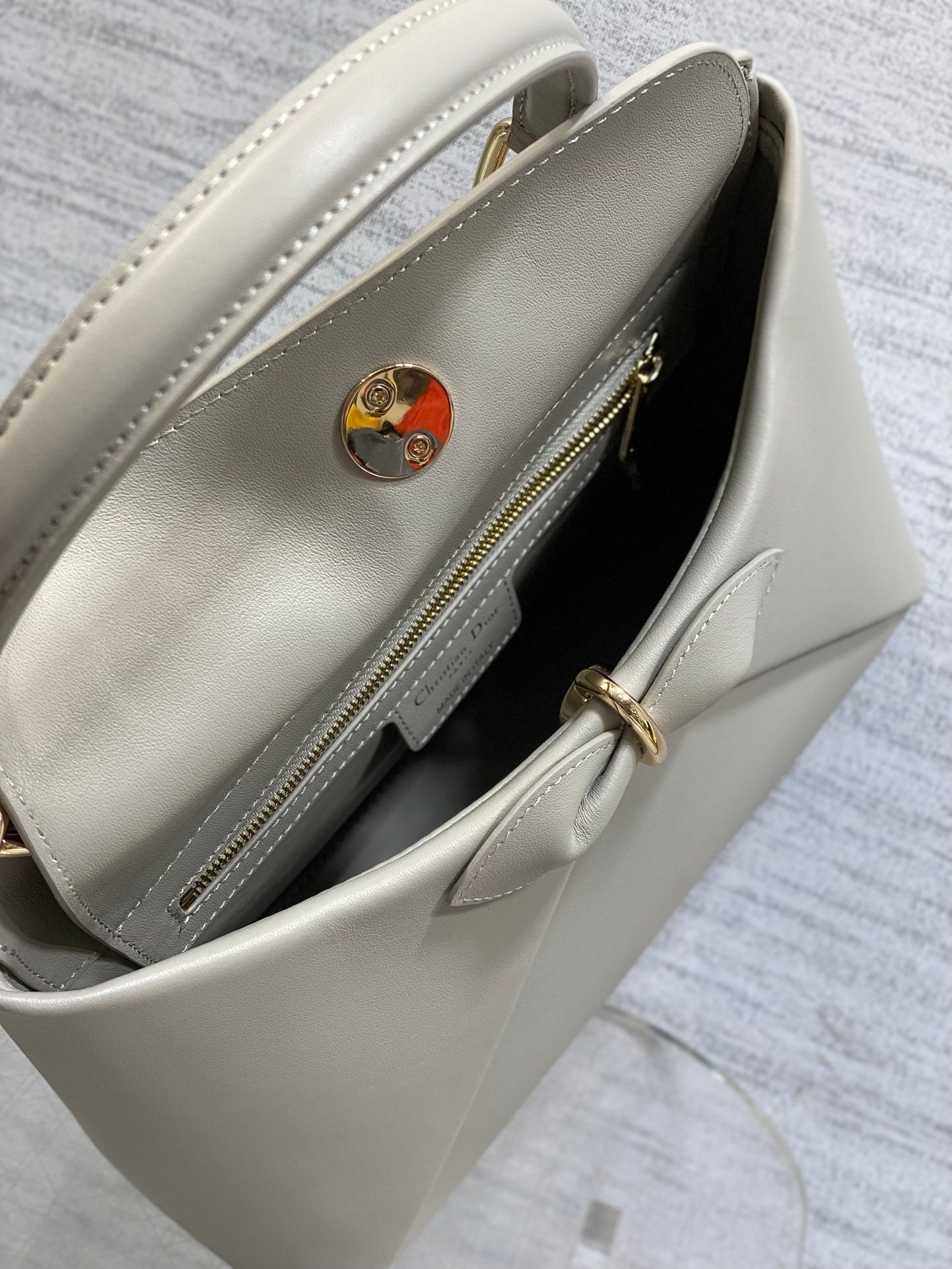 Dior Bow Tote leather bag