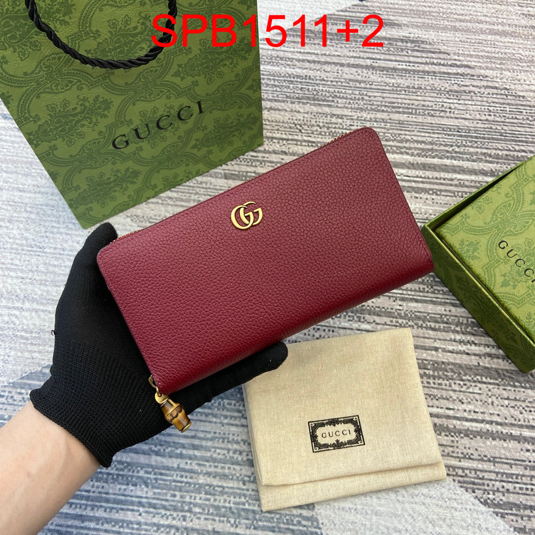 Gucci Double G Zip wallet