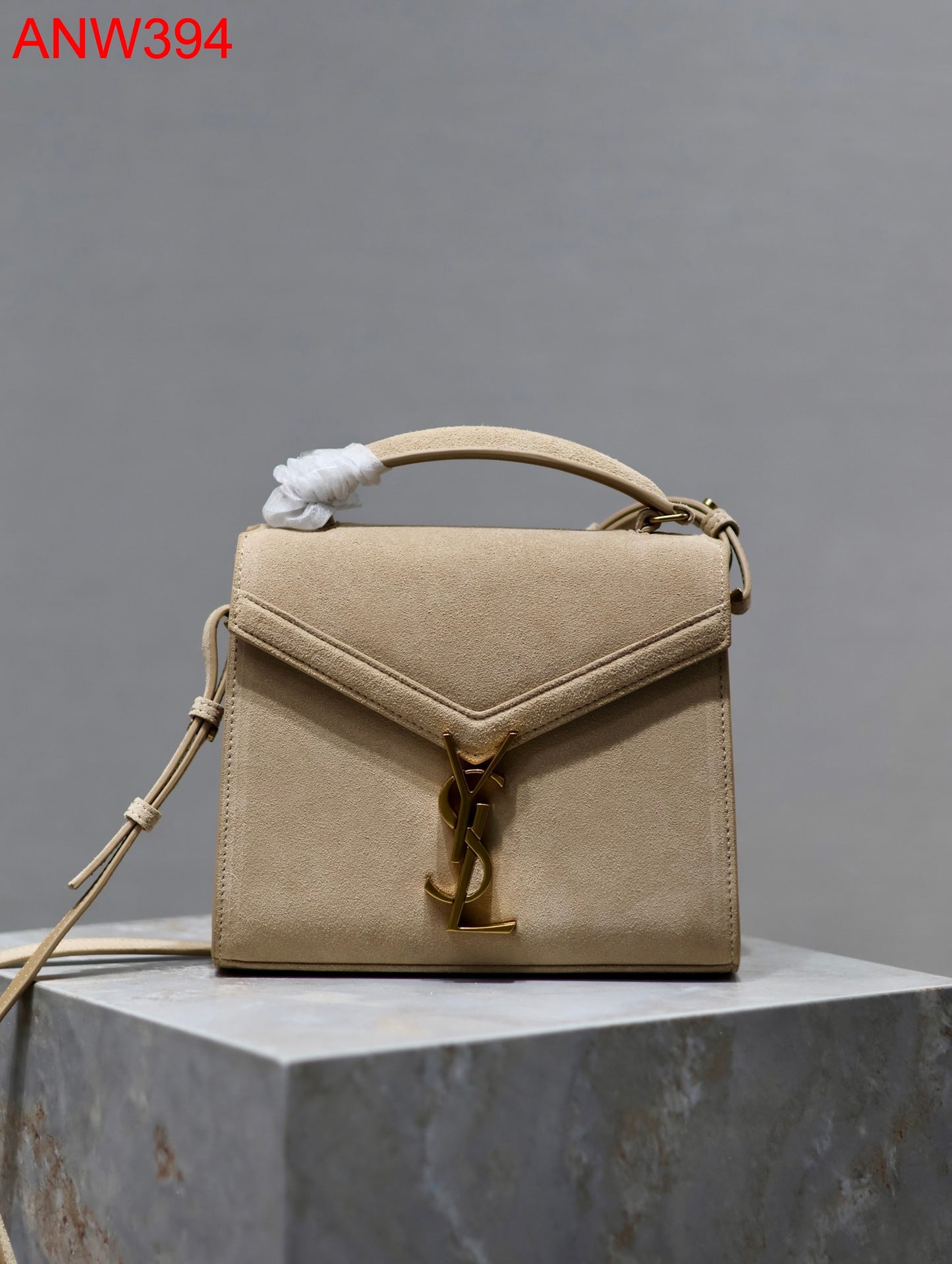 YSL Cassandra Suede bag