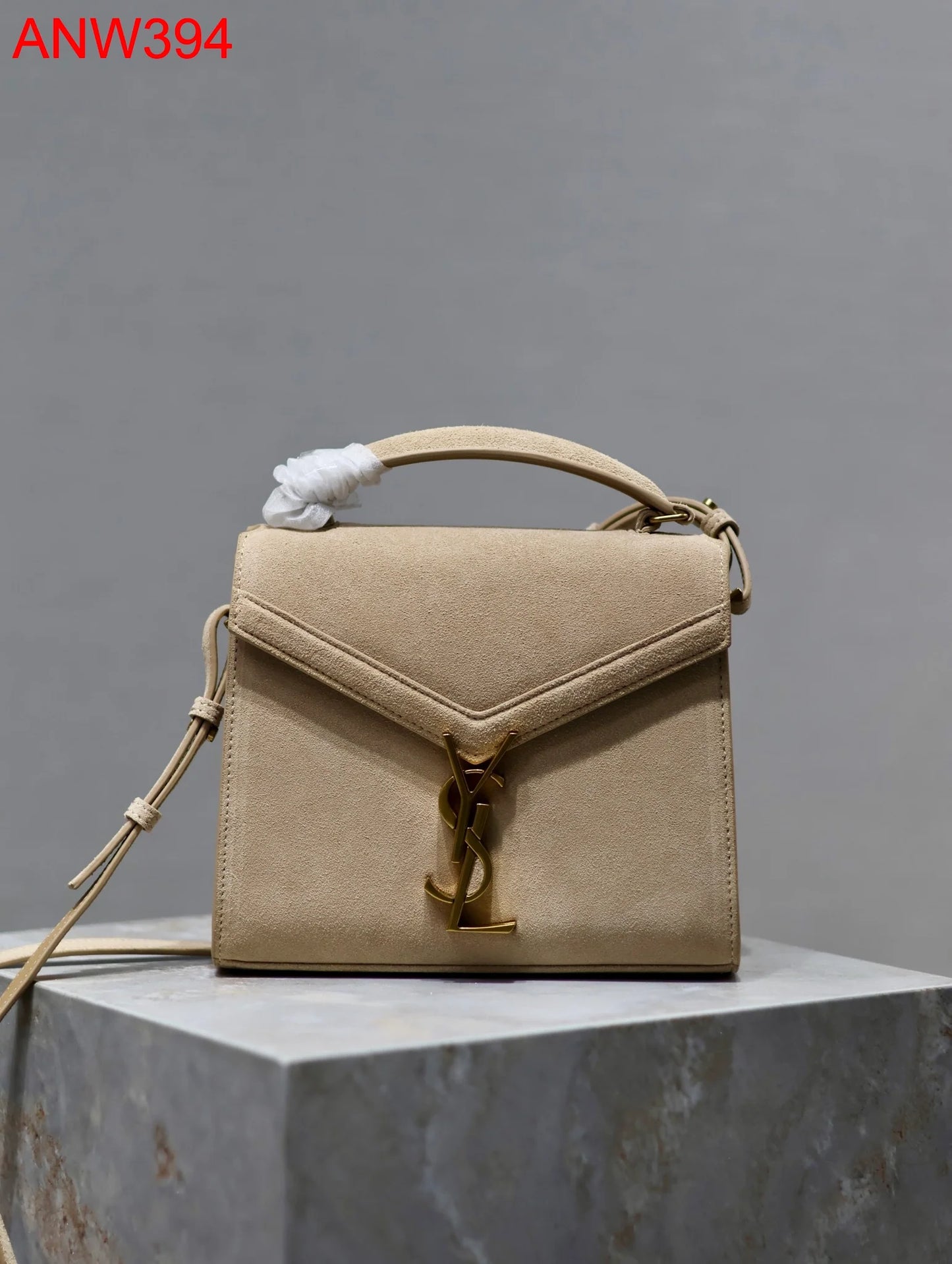 YSL Cassandra Suede bag